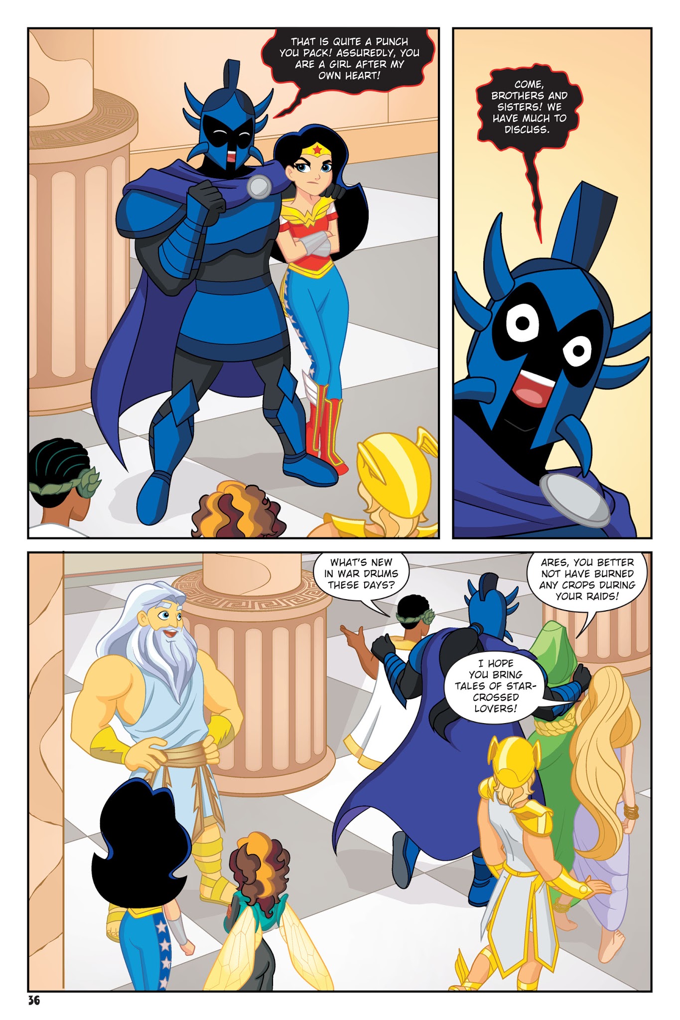 Read online DC Super Hero Girls: Summer Olympus comic -  Issue # TPB - 34