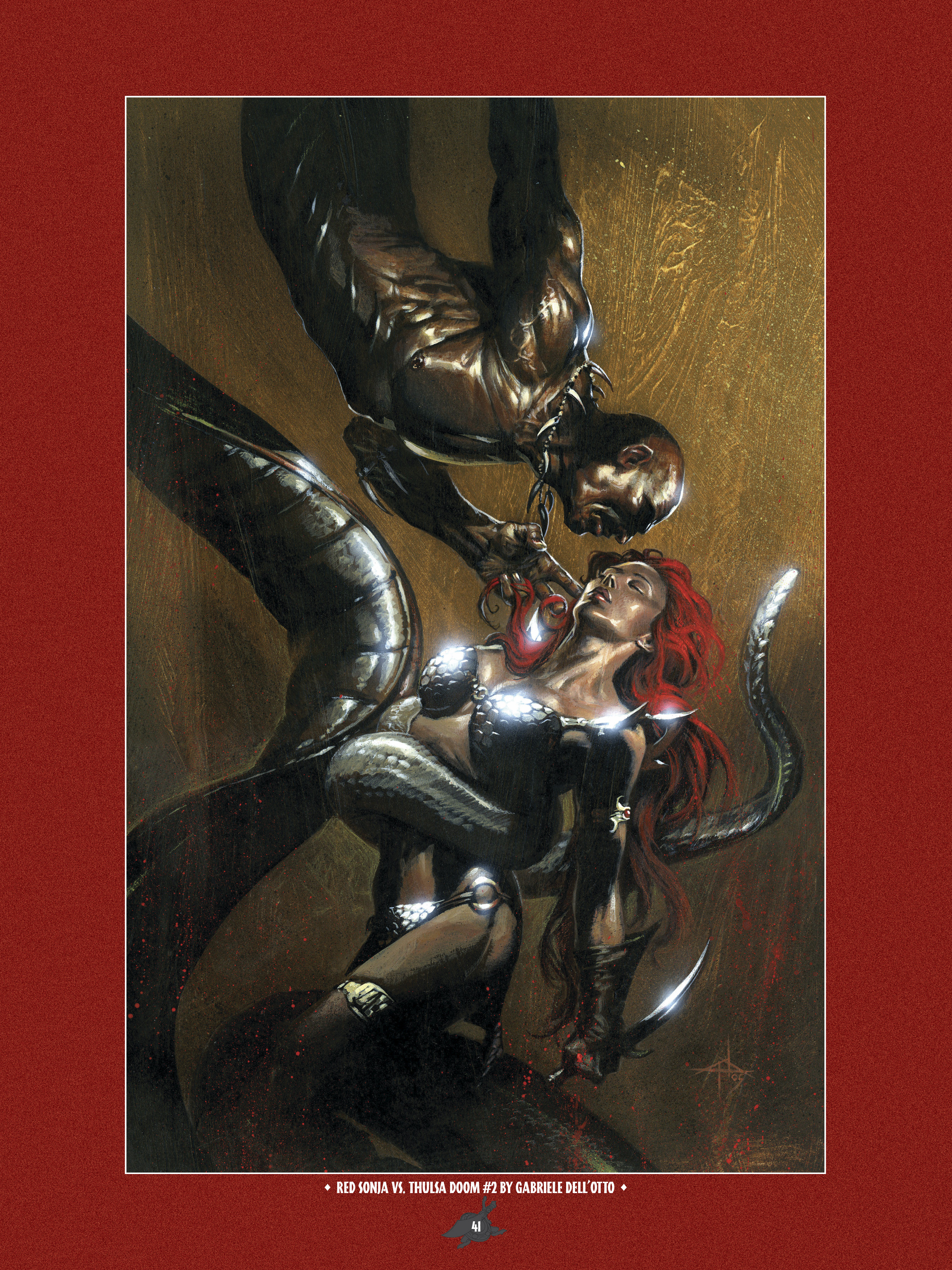 Read online The Art of Red Sonja comic -  Issue # TPB 1 (Part 1) - 40