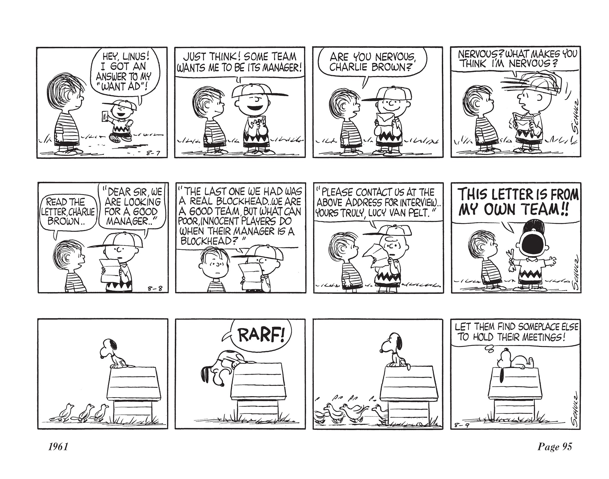Read online The Complete Peanuts comic -  Issue # TPB 6 - 110