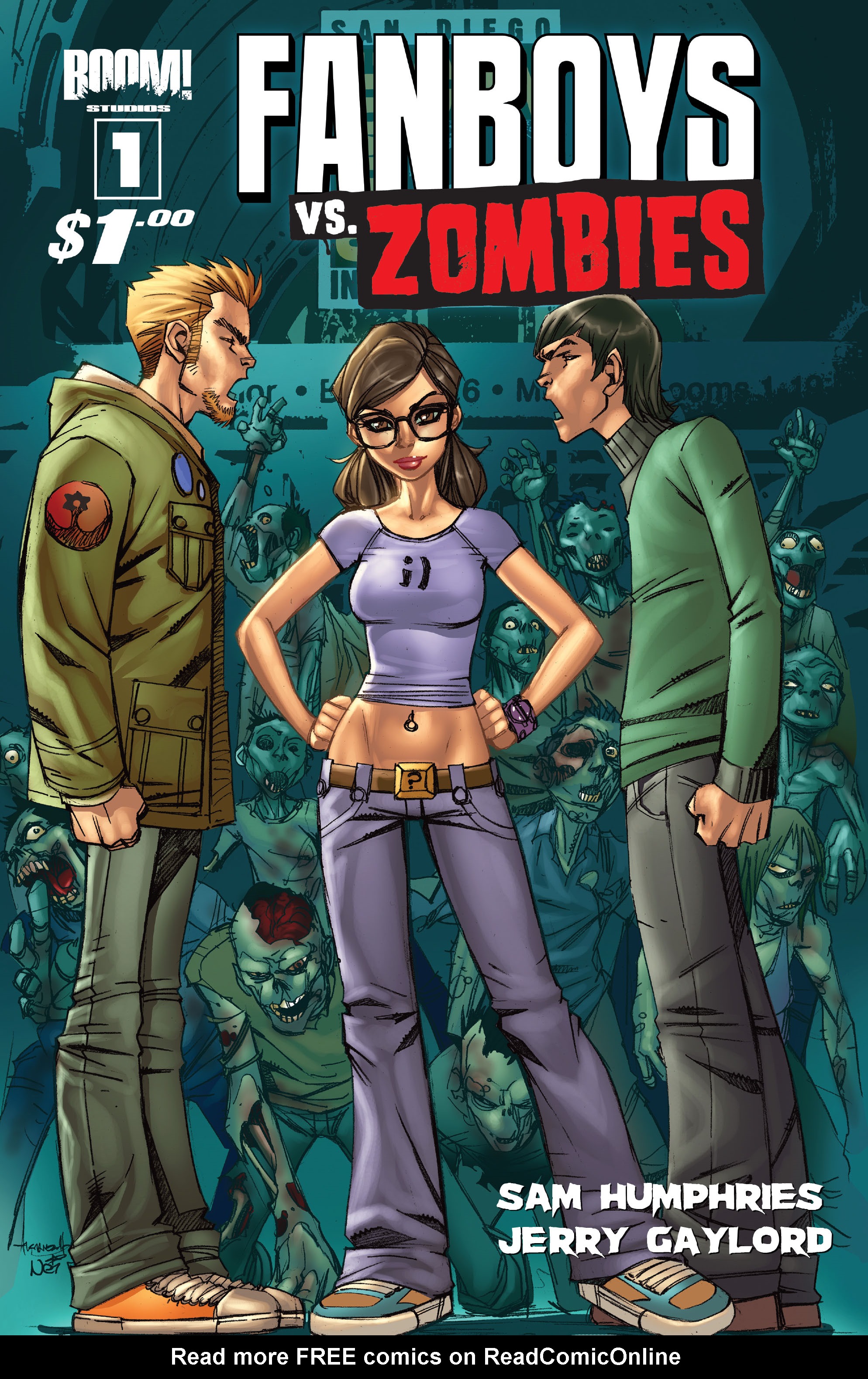 Read online Fanboys vs. Zombies comic -  Issue #1 - 2