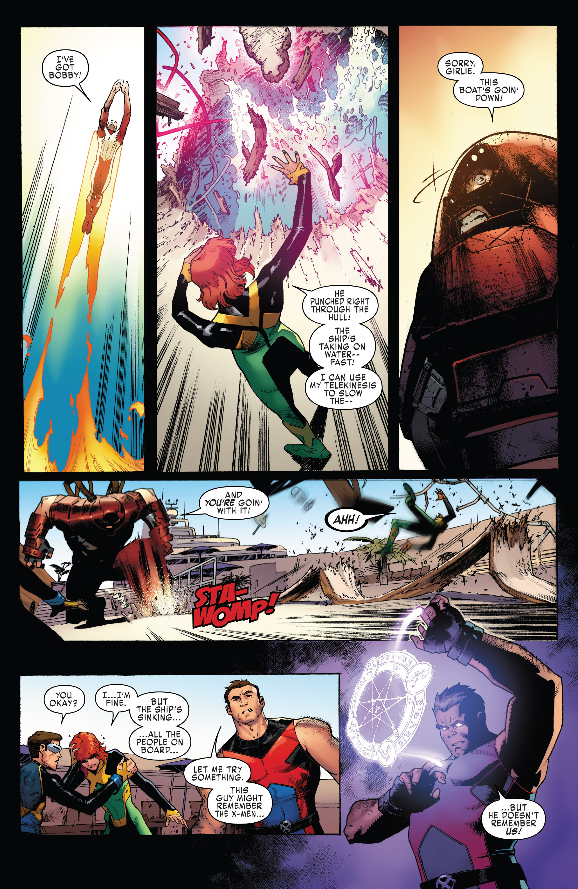 Read online X-Men: Blue comic -  Issue #1 - 16