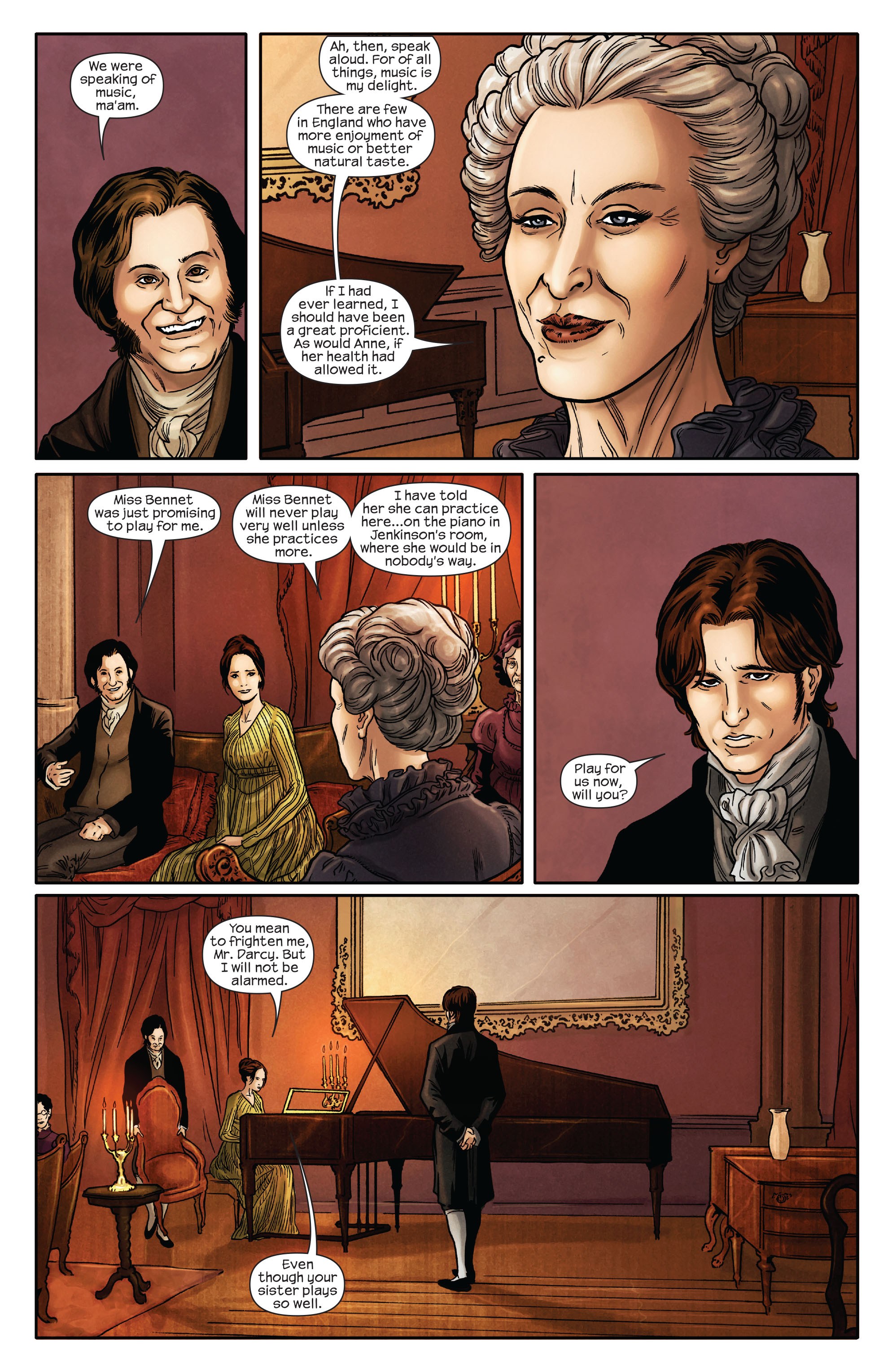 Read online Pride & Prejudice (2009) comic -  Issue #3 - 16