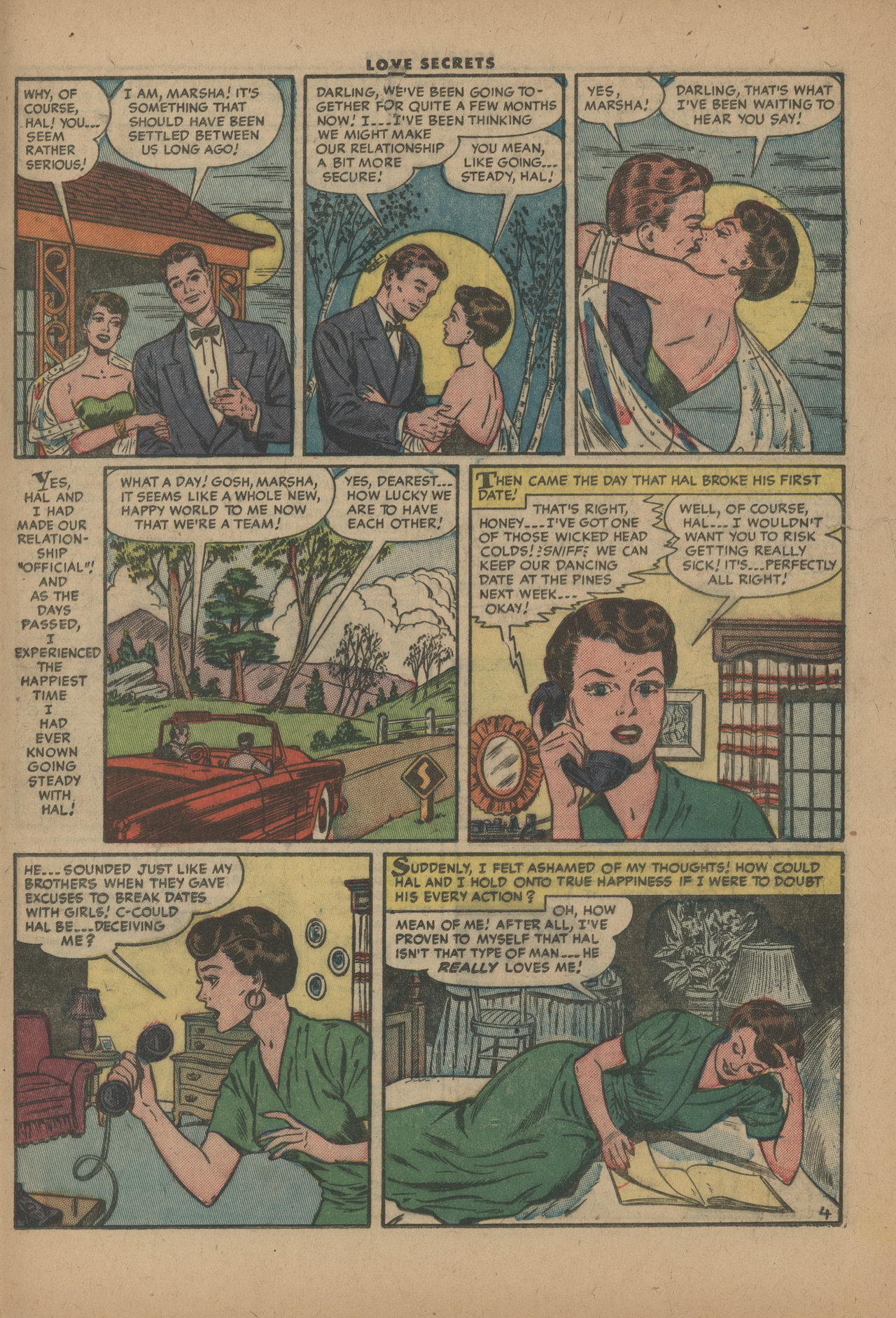 Read online Love Secrets (1953) comic -  Issue #40 - 21