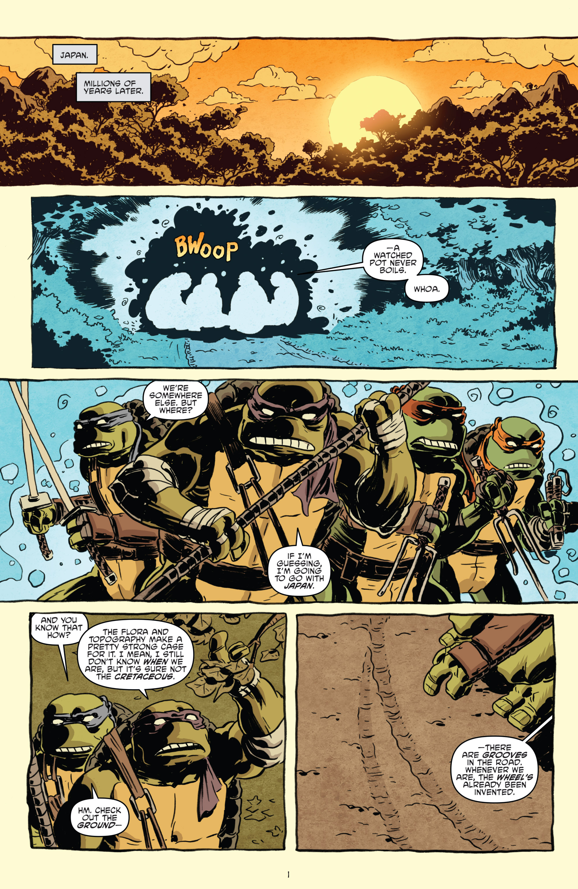 Read online Teenage Mutant Ninja Turtles: Turtles in Time comic -  Issue #2 - 3