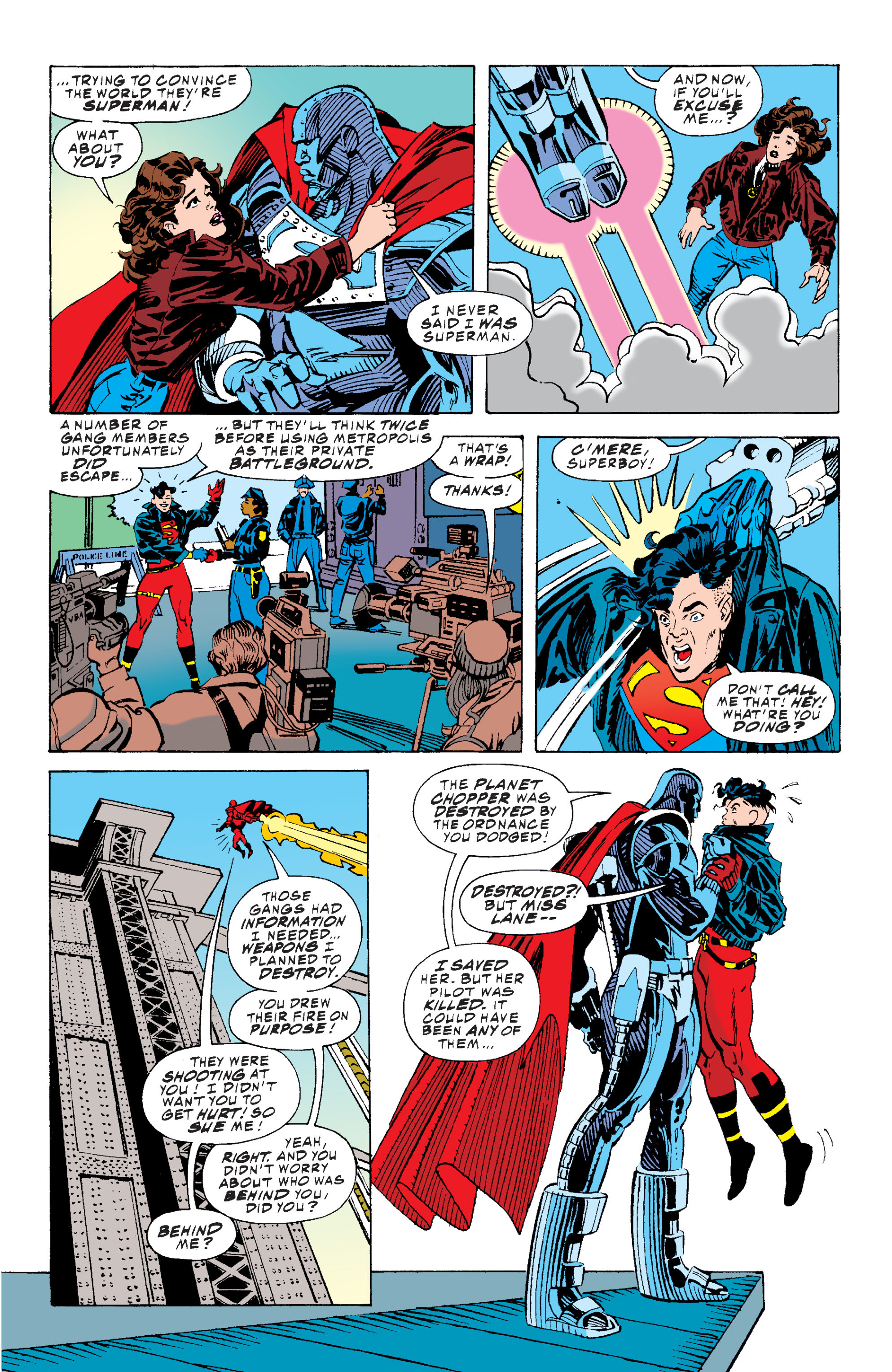 Read online Superman: The Death and Return of Superman Omnibus comic -  Issue # TPB (Part 8) - 50