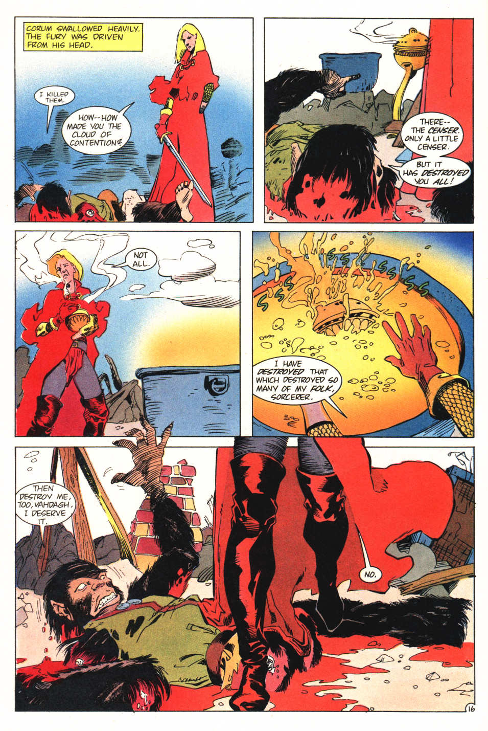 Read online The Chronicles of Corum comic -  Issue #12 - 18