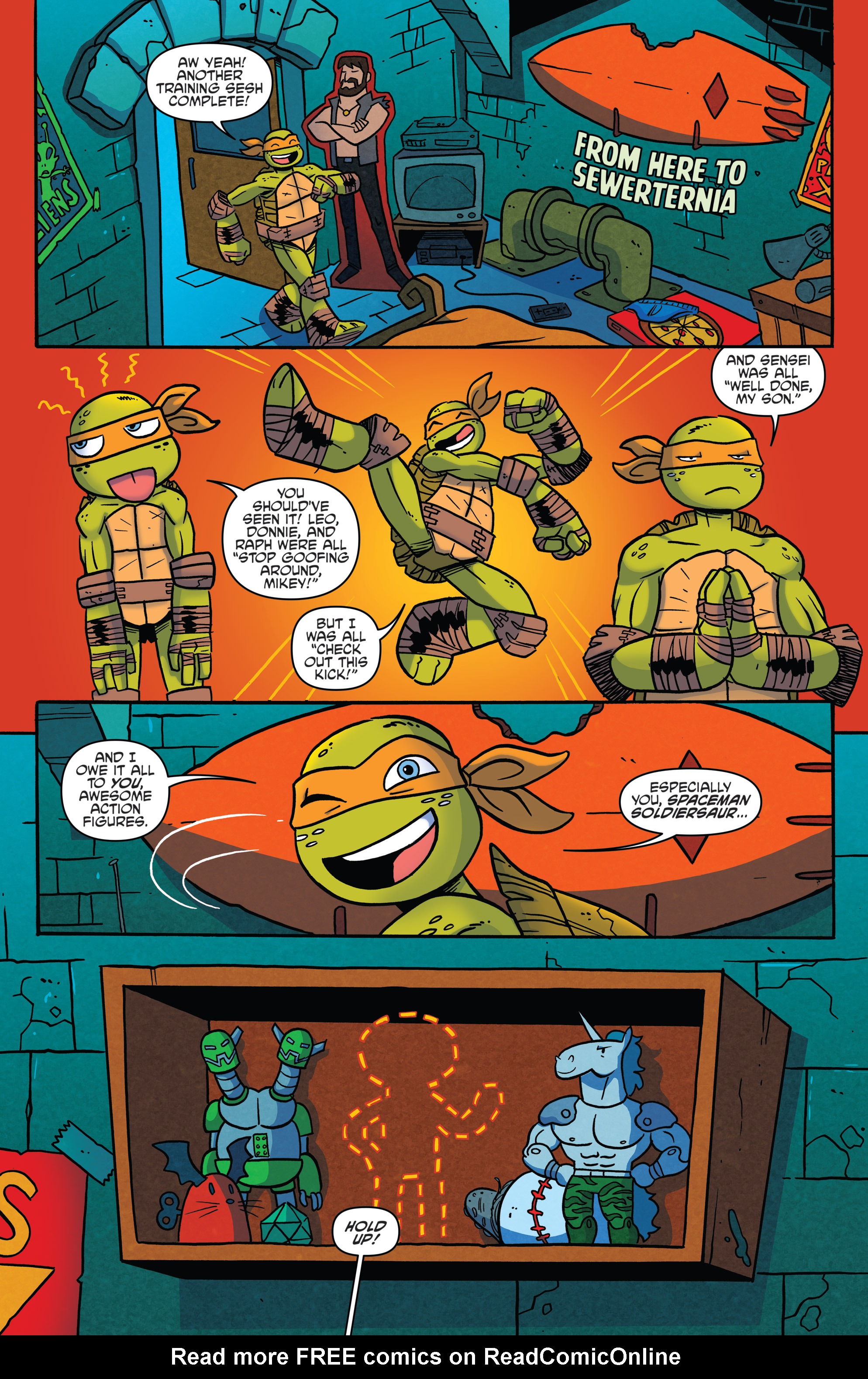 Read online Teenage Mutant Ninja Turtles New Animated Adventures comic -  Issue #23 - 15