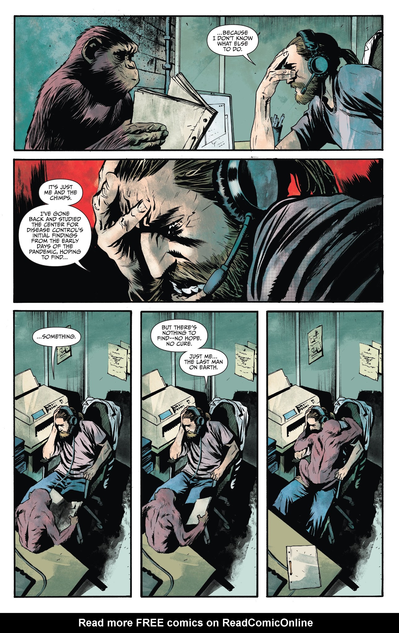 Read online War for the Planet of the Apes comic -  Issue #3 - 15