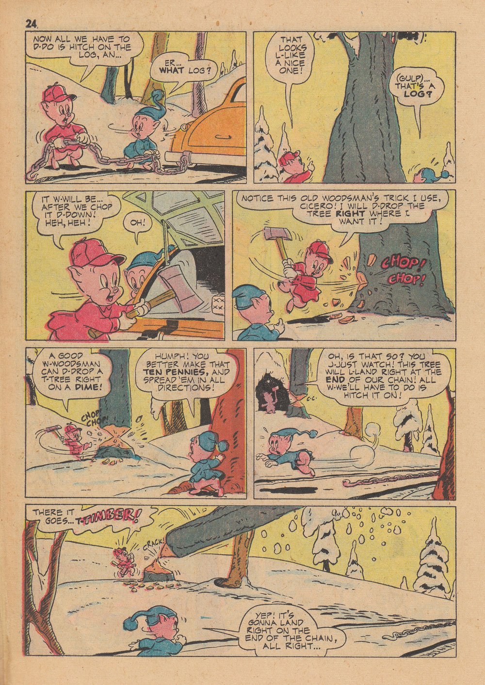 Read online Bugs Bunny's Christmas Funnies comic -  Issue # TPB 2 - 26