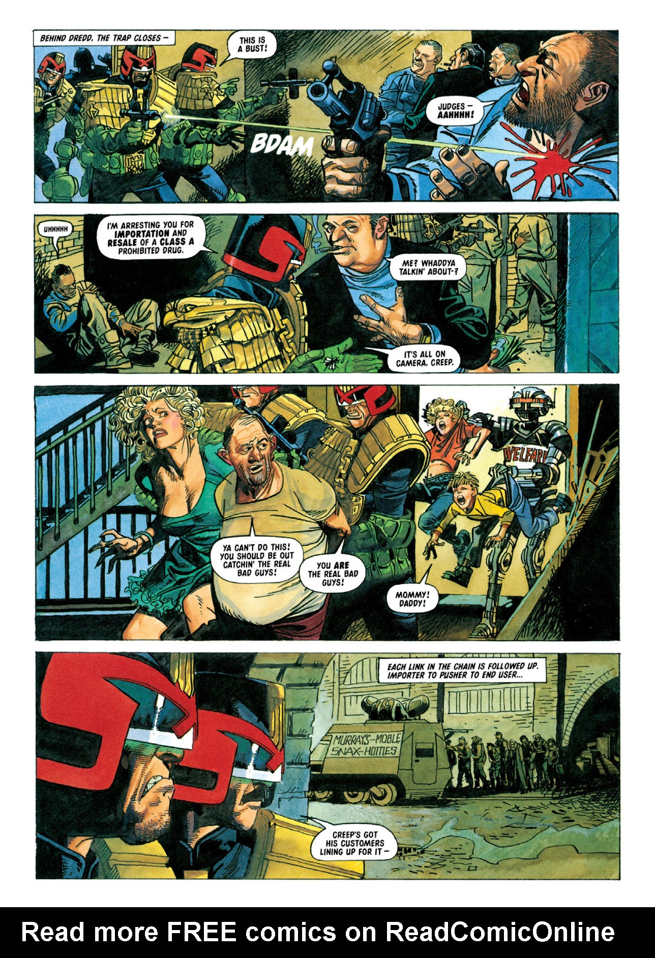 Read online Judge Dredd: The Complete Case Files comic -  Issue # TPB 27 - 9