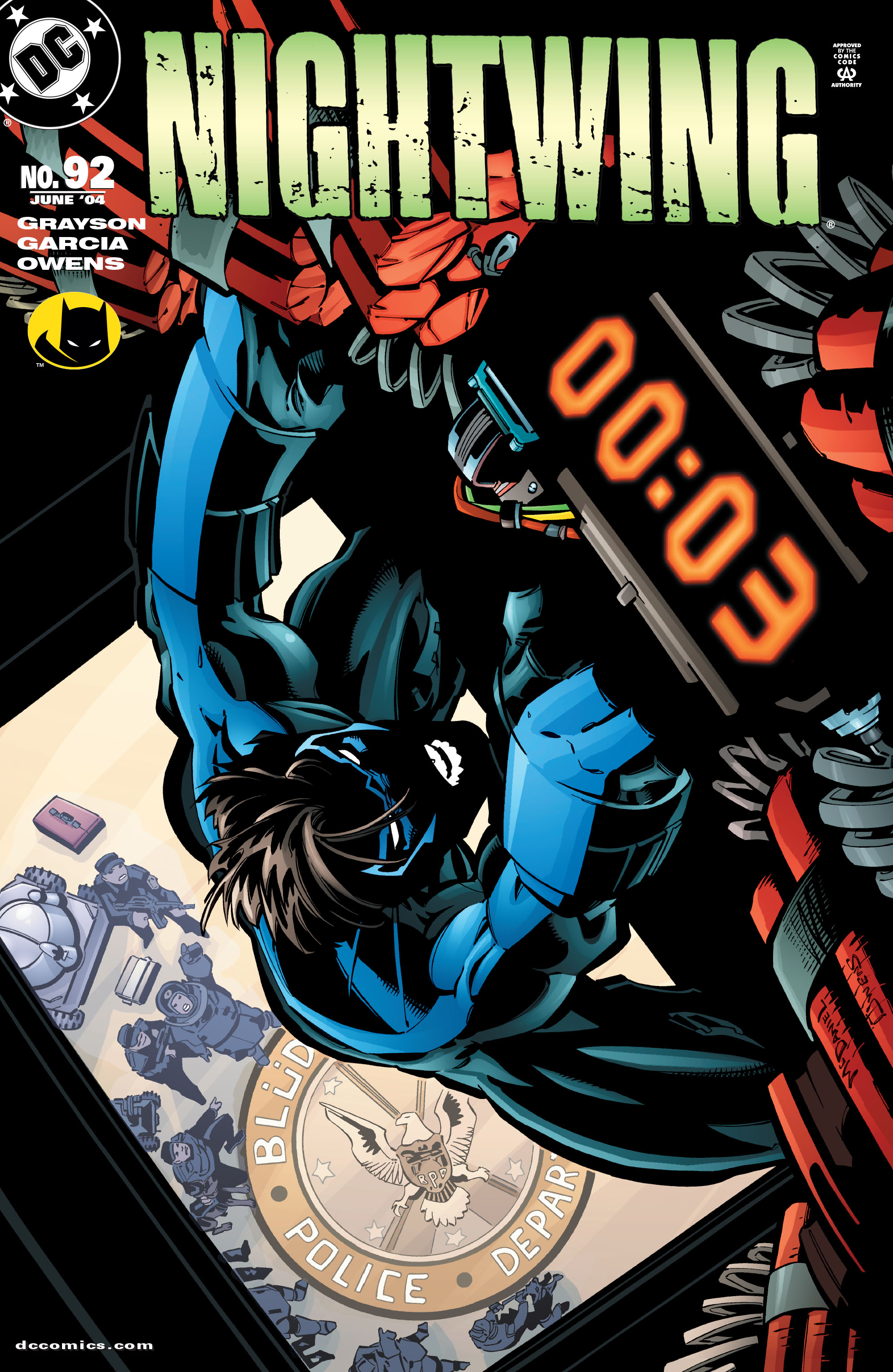 Read online Nightwing (1996) comic -  Issue #92 - 1