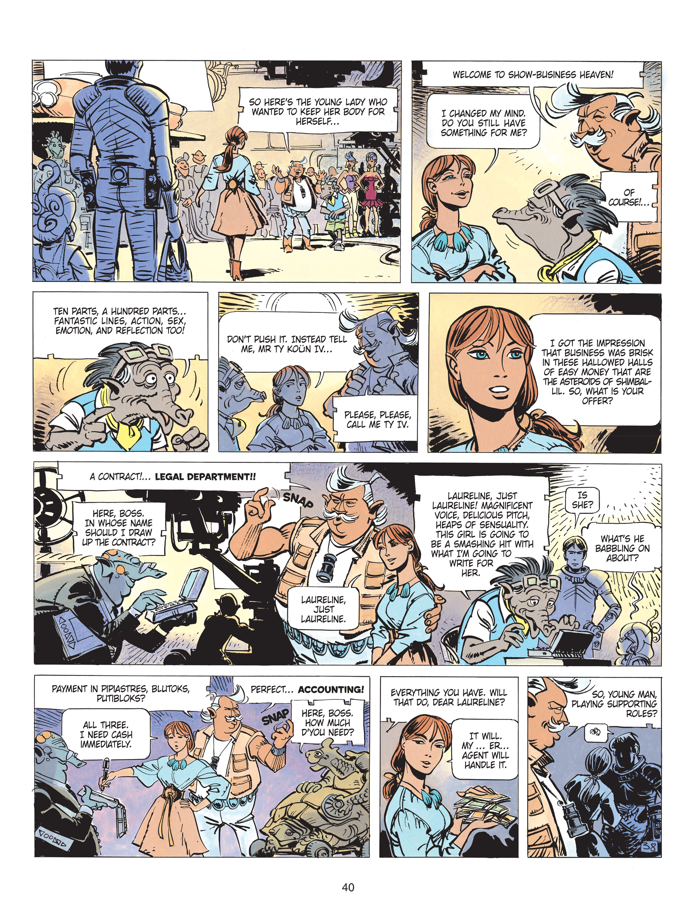 Read online Valerian and Laureline comic -  Issue #17 - 42