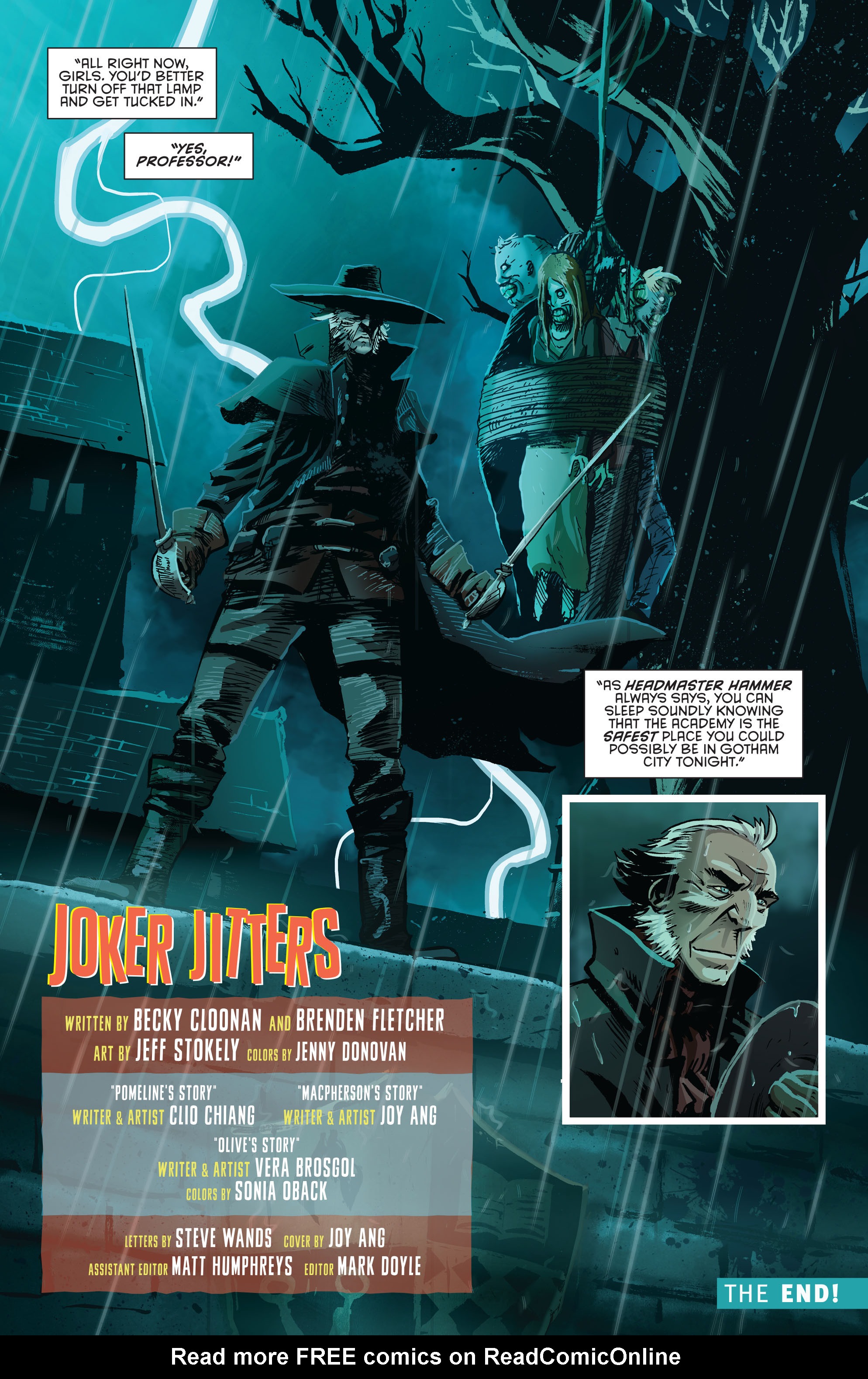 Read online Gotham Academy: Endgame comic -  Issue # Full - 21