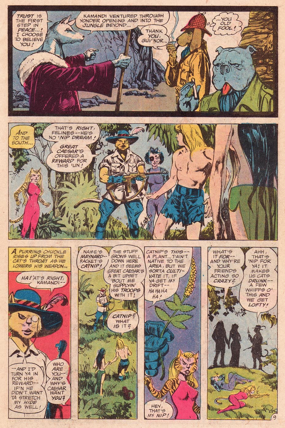 Read online Kamandi, The Last Boy On Earth comic -  Issue #53 - 10