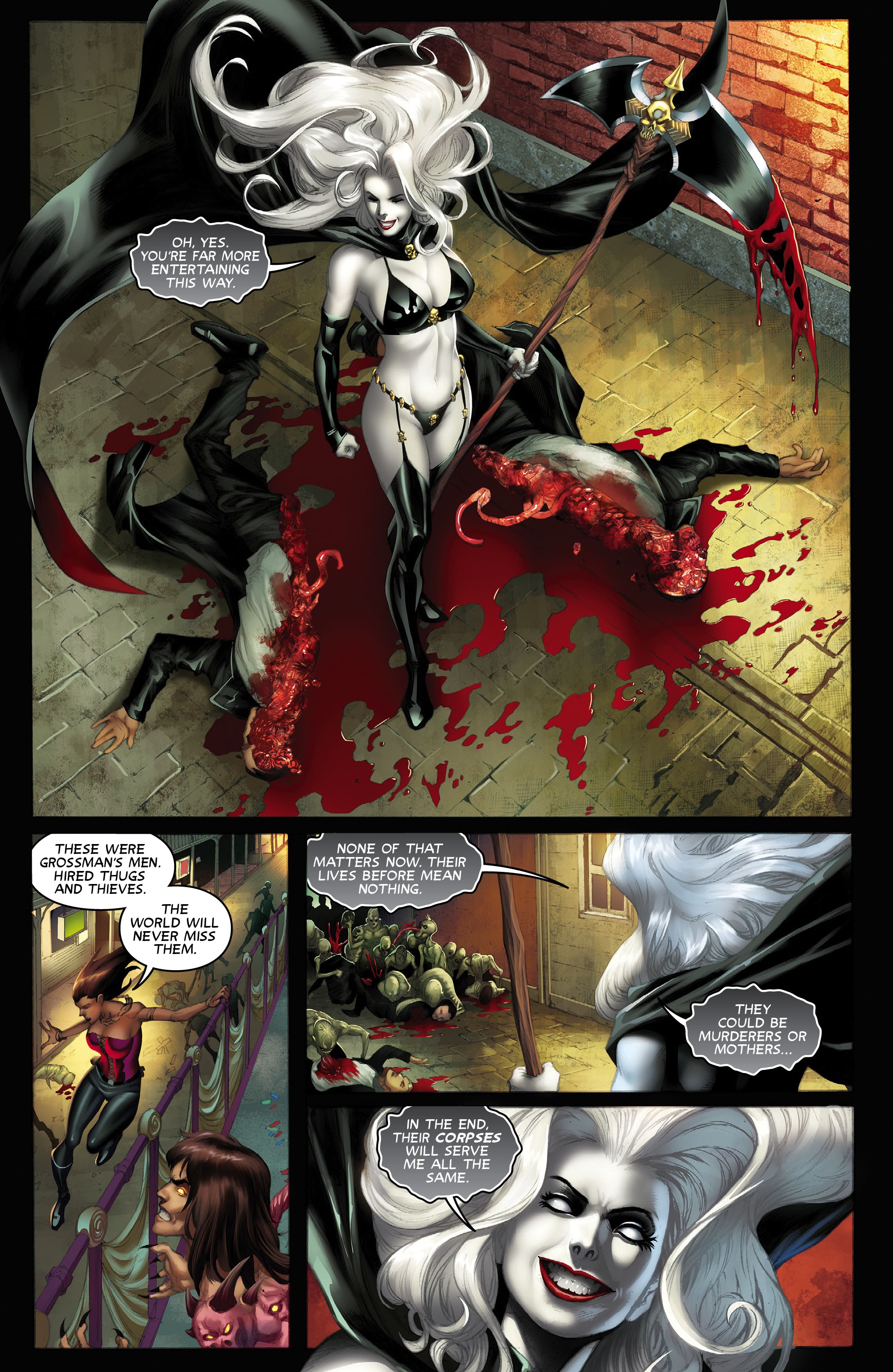 Read online Lady Death: Treacherous Infamy comic -  Issue # Full - 10