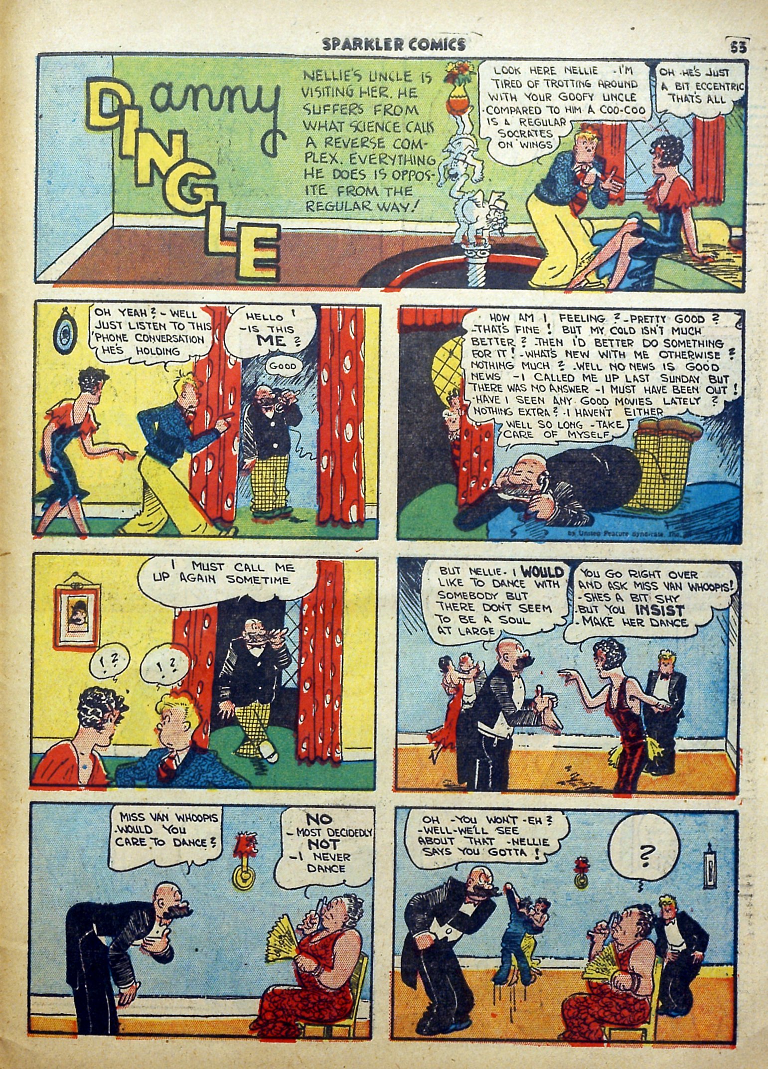 Read online Sparkler Comics comic -  Issue #2 - 51