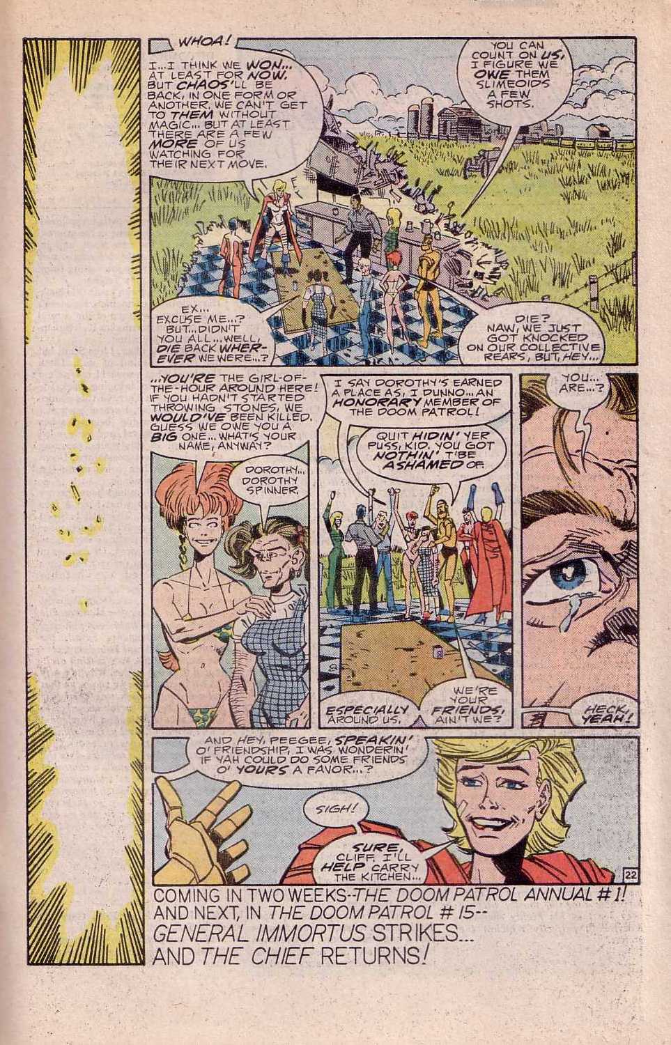 Read online Doom Patrol (1987) comic -  Issue #14 - 24