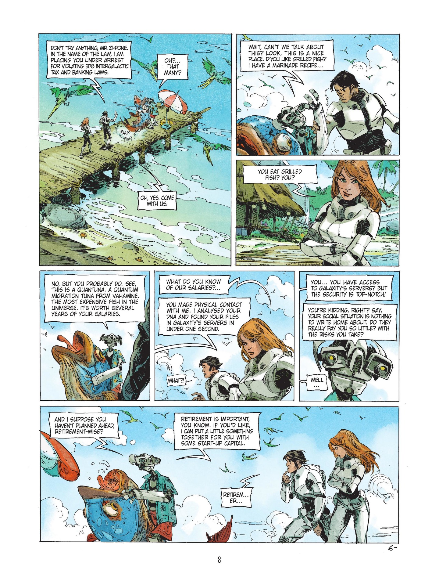 Read online Valerian and Laureline: Shingouzlooz Inc comic -  Issue # Full - 10
