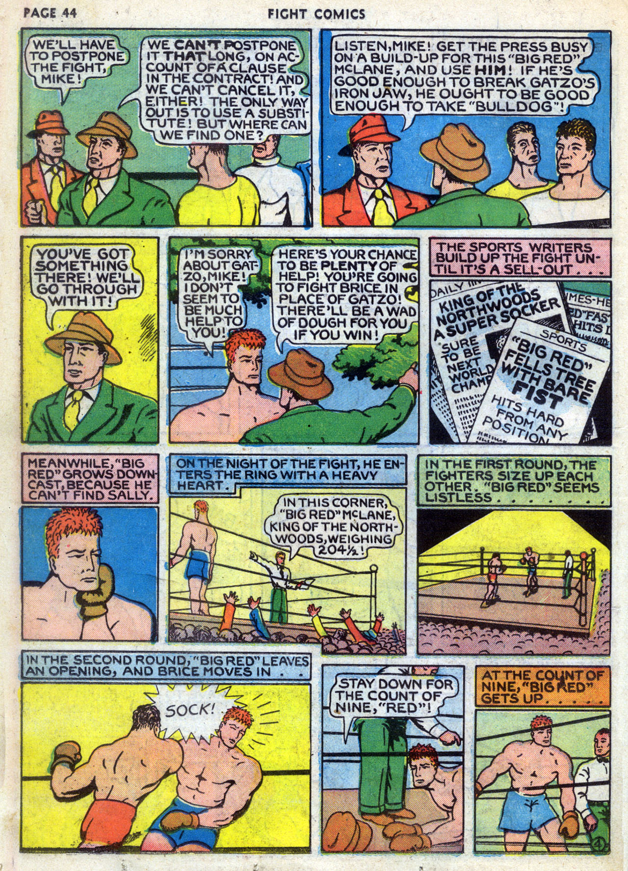 Read online Fight Comics comic -  Issue #9 - 46