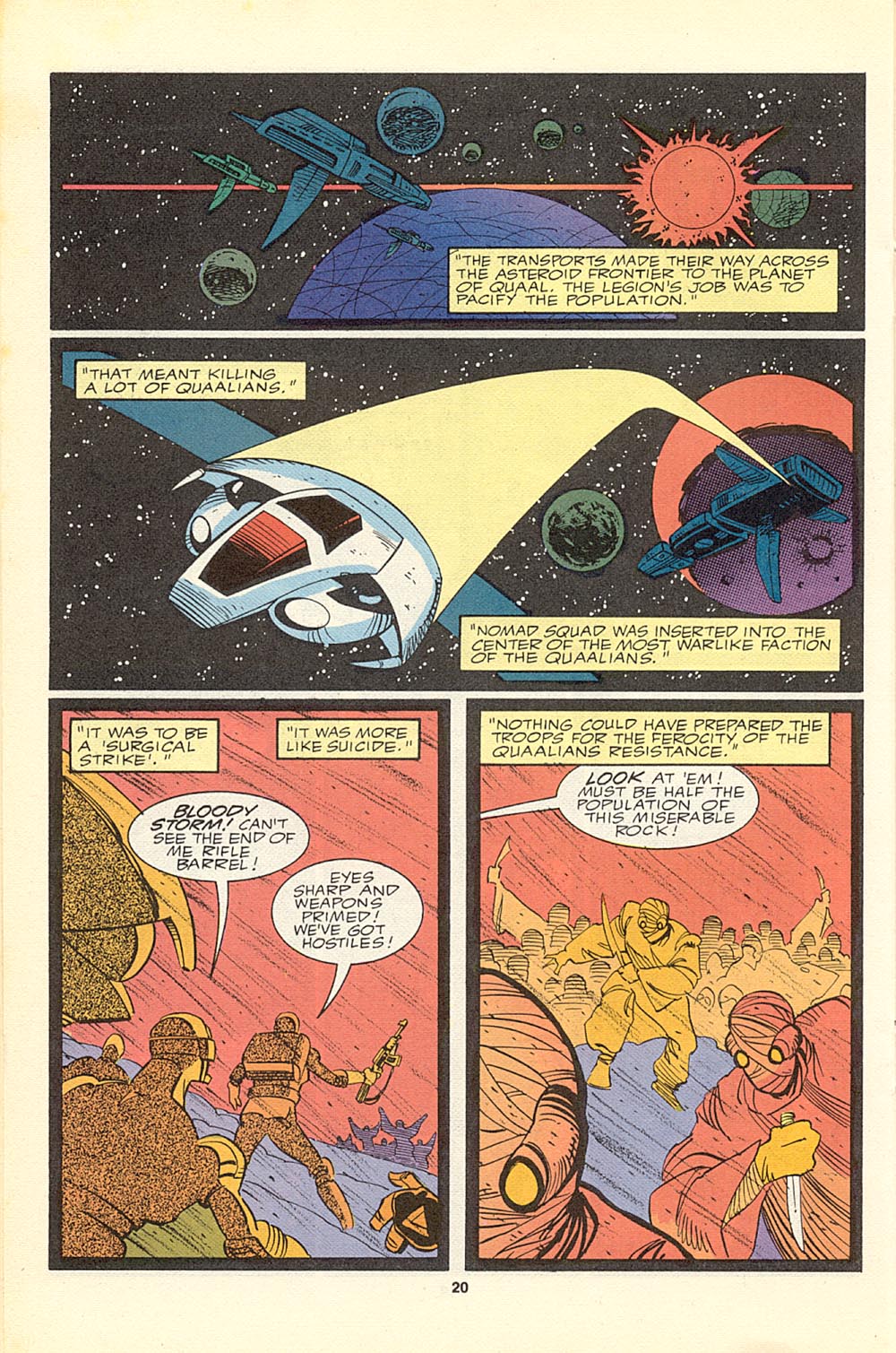 Read online Alien Legion (1987) comic -  Issue #1 - 22