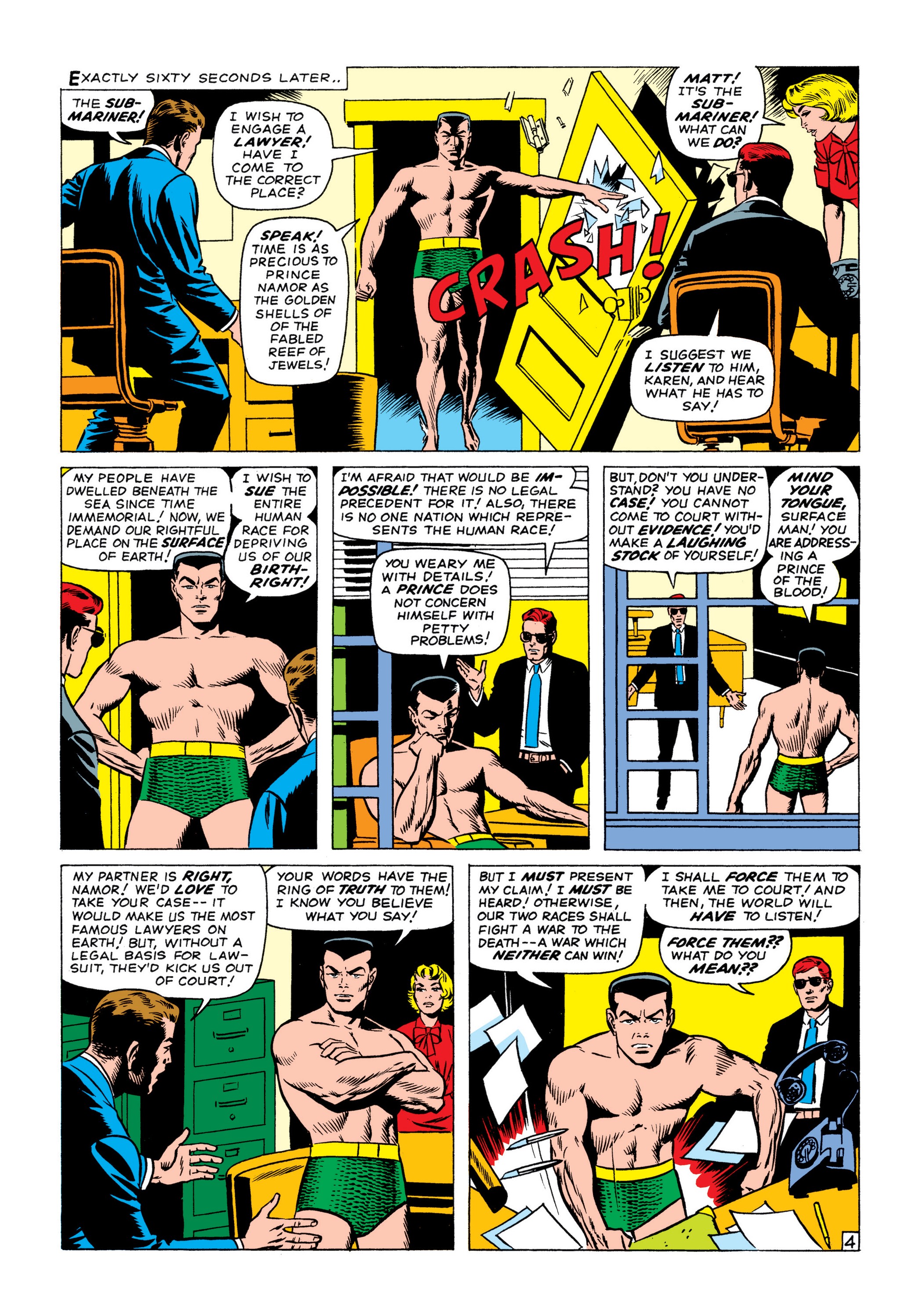 Read online Marvel Masterworks: The Sub-Mariner comic -  Issue # TPB 1 (Part 1) - 10