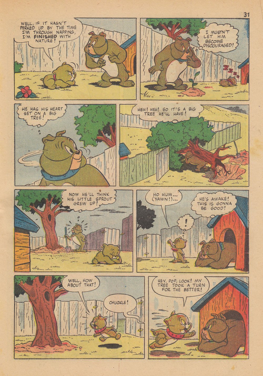 Read online Tom and Jerry's Summer Fun comic -  Issue #1 - 33