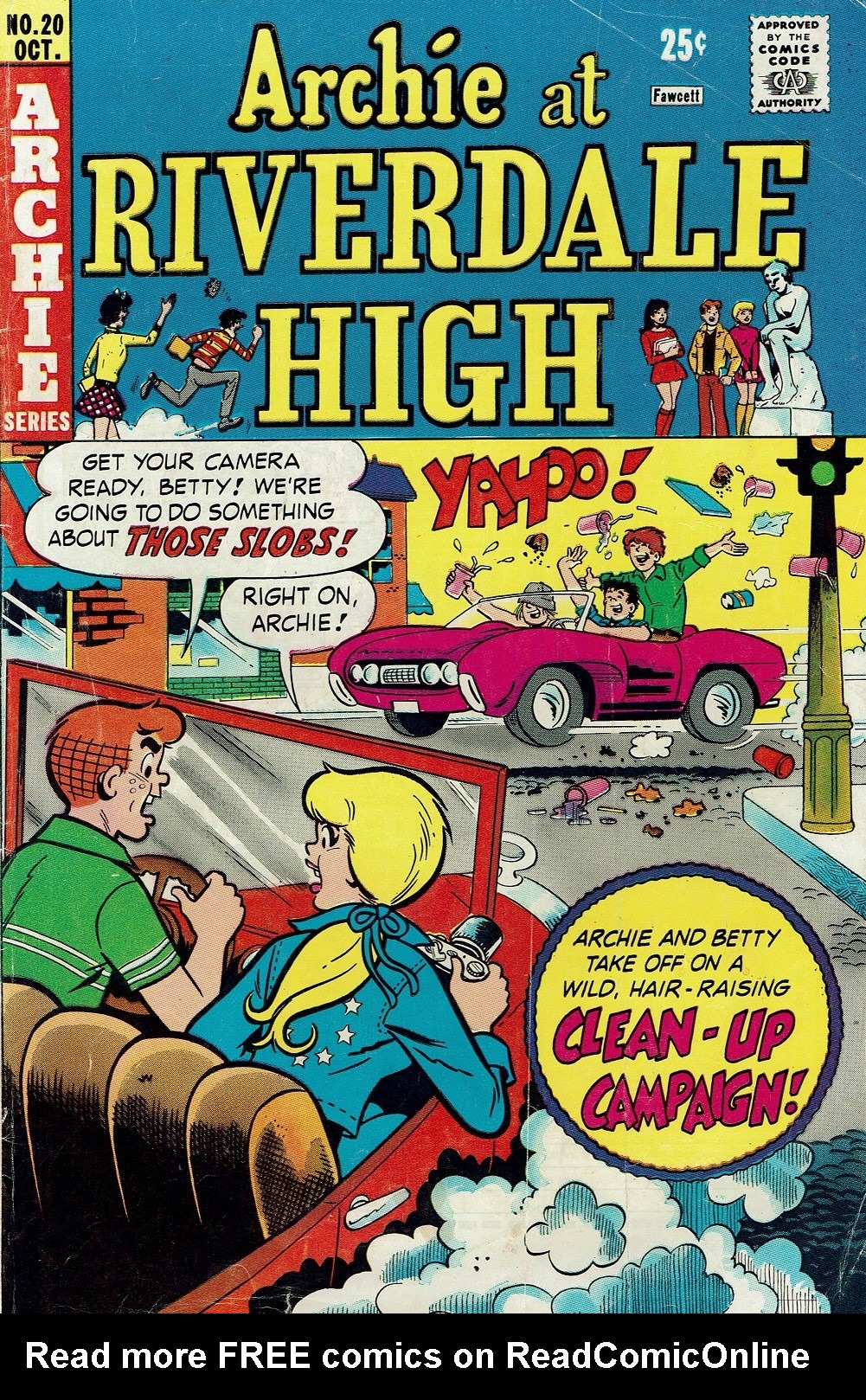 Read online Archie at Riverdale High (1972) comic -  Issue #20 - 1