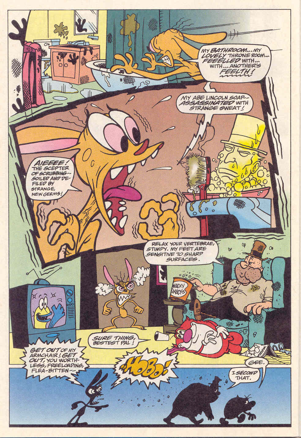 Read online The Ren & Stimpy Show comic -  Issue #31 - 16