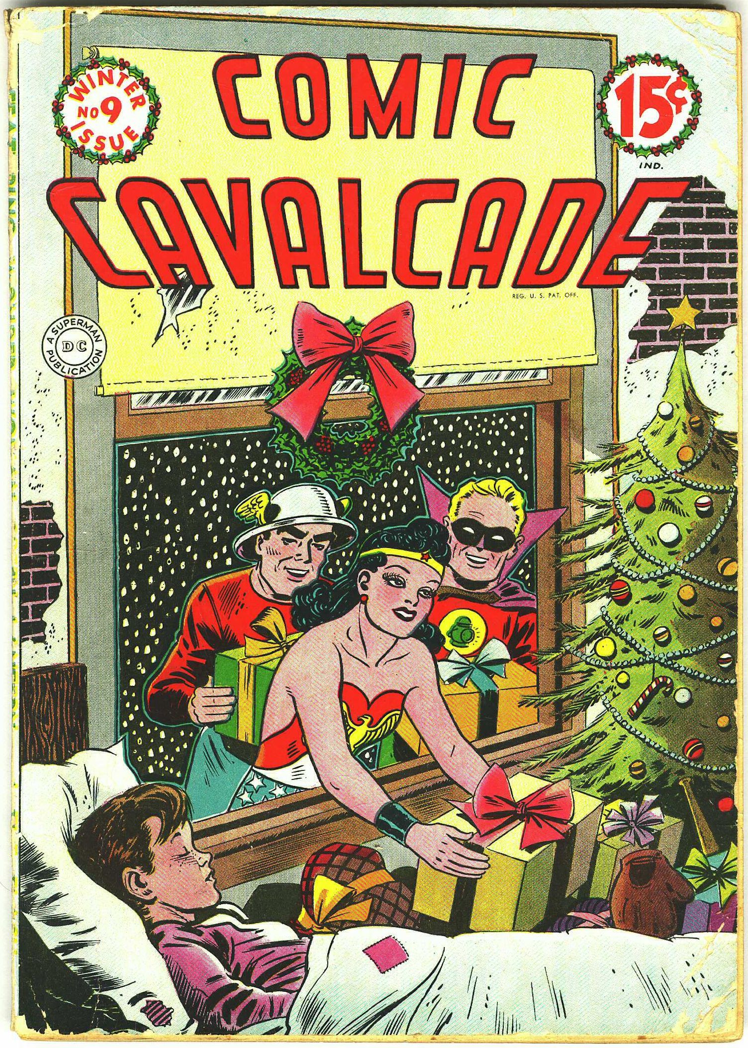 Read online Comic Cavalcade comic -  Issue #9 - 1
