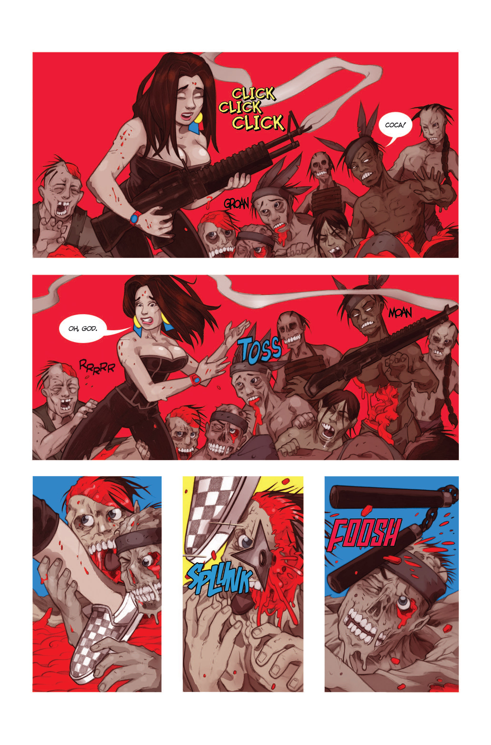 Read online Night of the 80's Undead comic -  Issue # TPB - 54