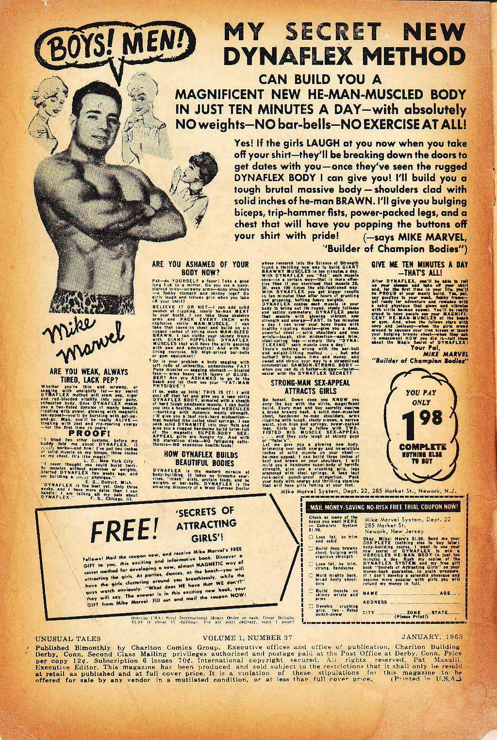 Read online Unusual Tales comic -  Issue #37 - 2