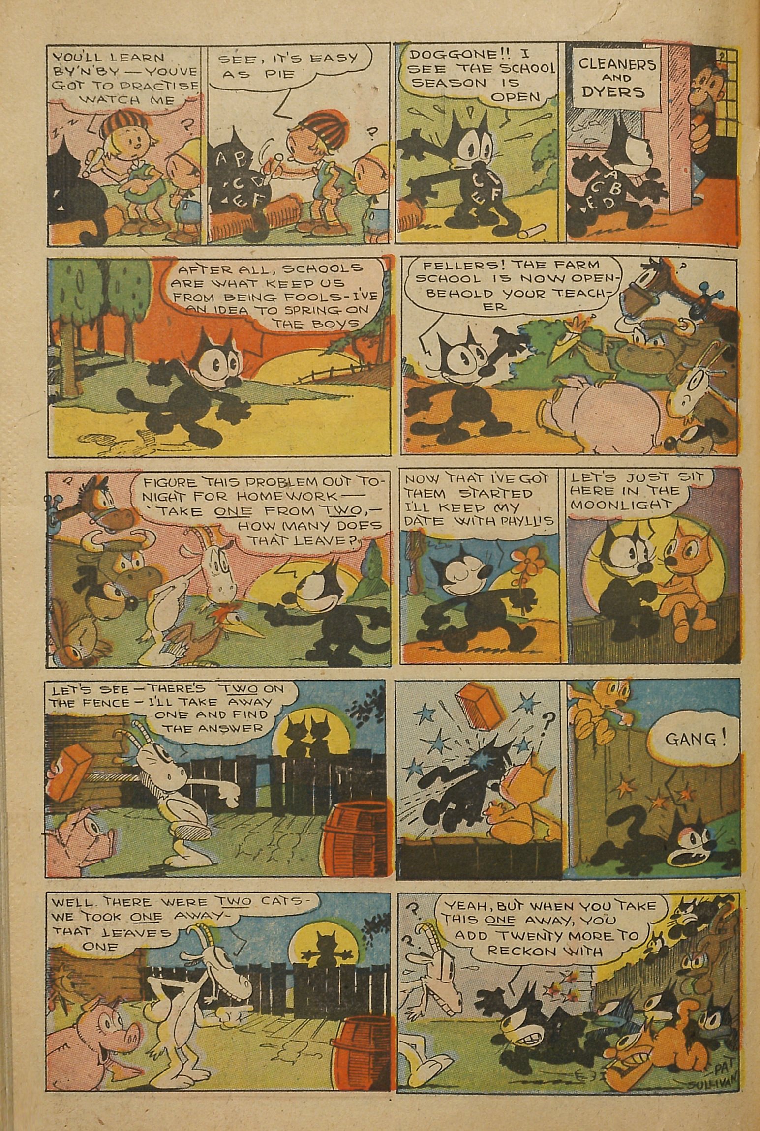 Read online Felix the Cat (1951) comic -  Issue #37 - 87