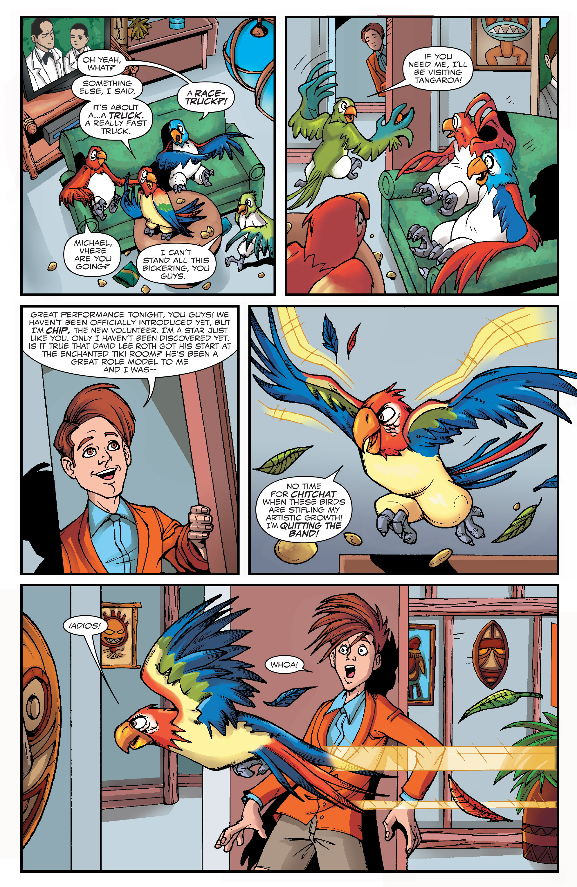 Read online Enchanted Tiki Room comic -  Issue #1 - 11