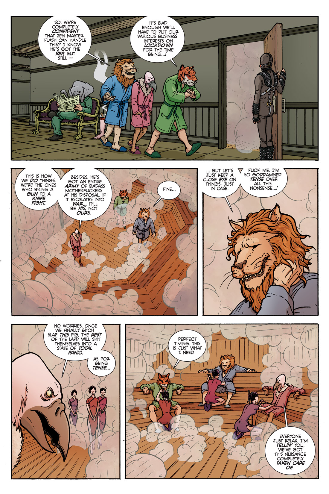 Read online Officer Downe: Bigger, Better, Bastard Edition comic -  Issue # TPB - 14