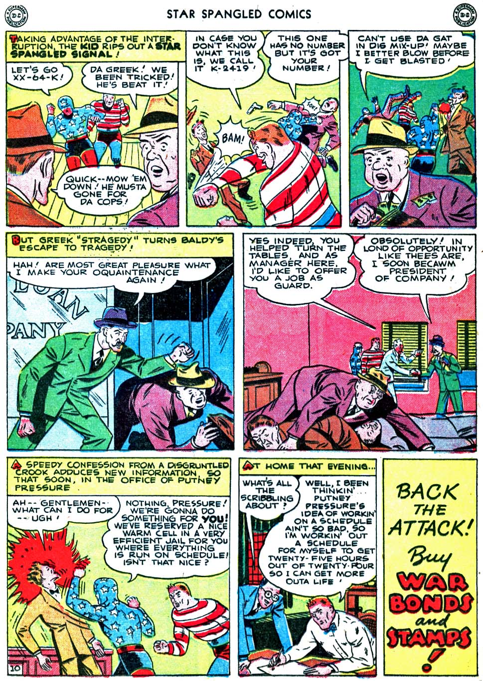 Read online Star Spangled Comics comic -  Issue #34 - 25