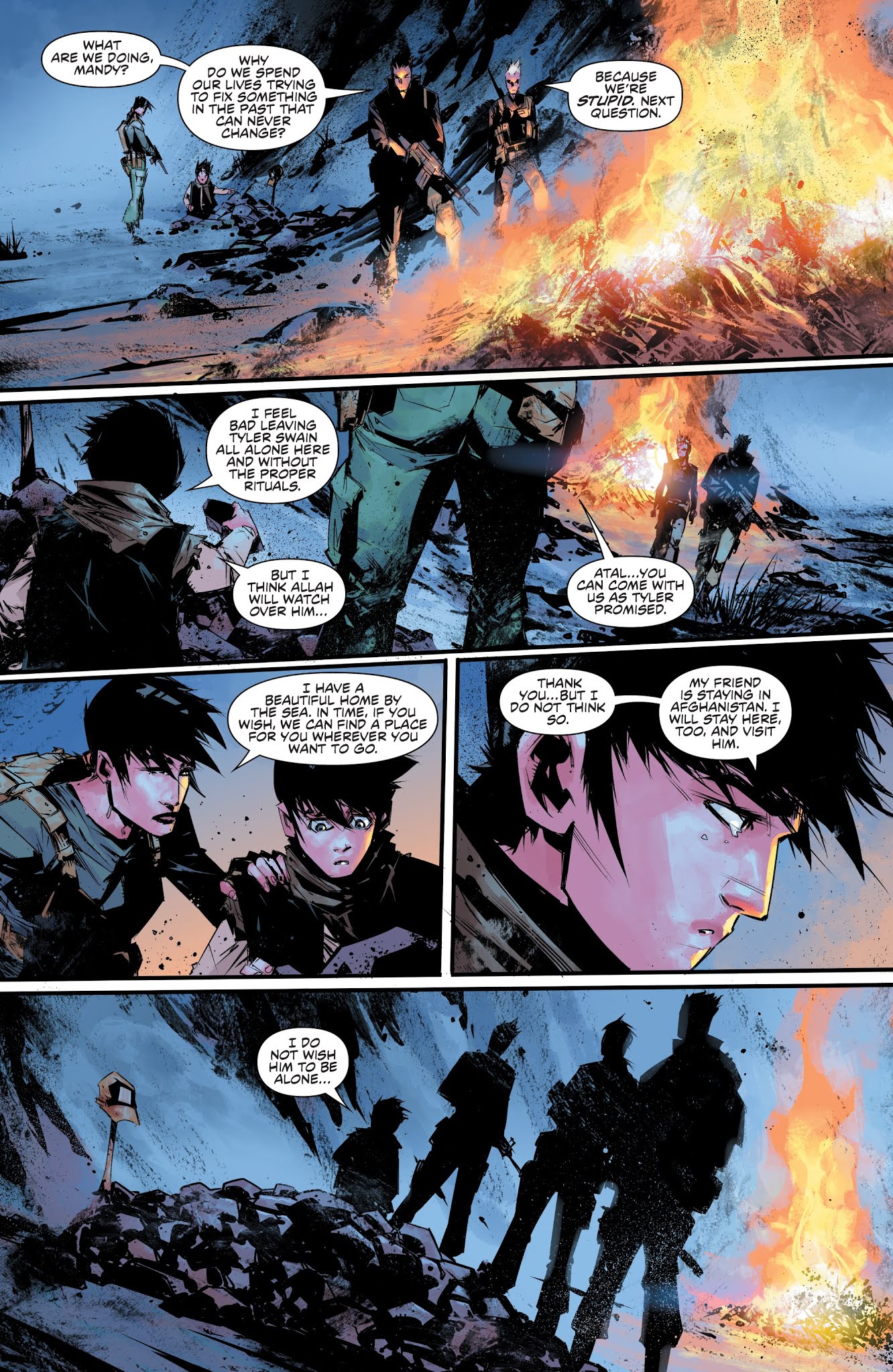 Read online Predator: Hunters II comic -  Issue #4 - 19