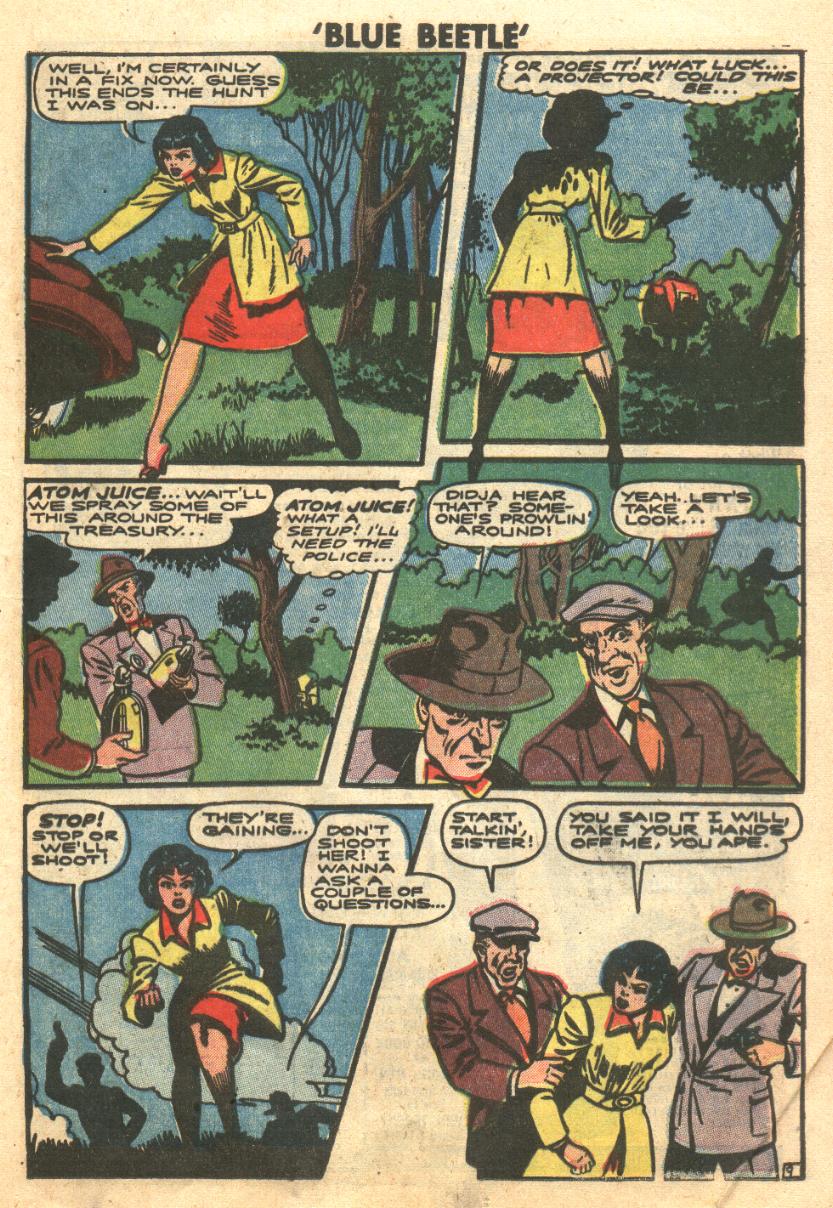 Read online Blue Beetle (1955) comic -  Issue #19 - 21