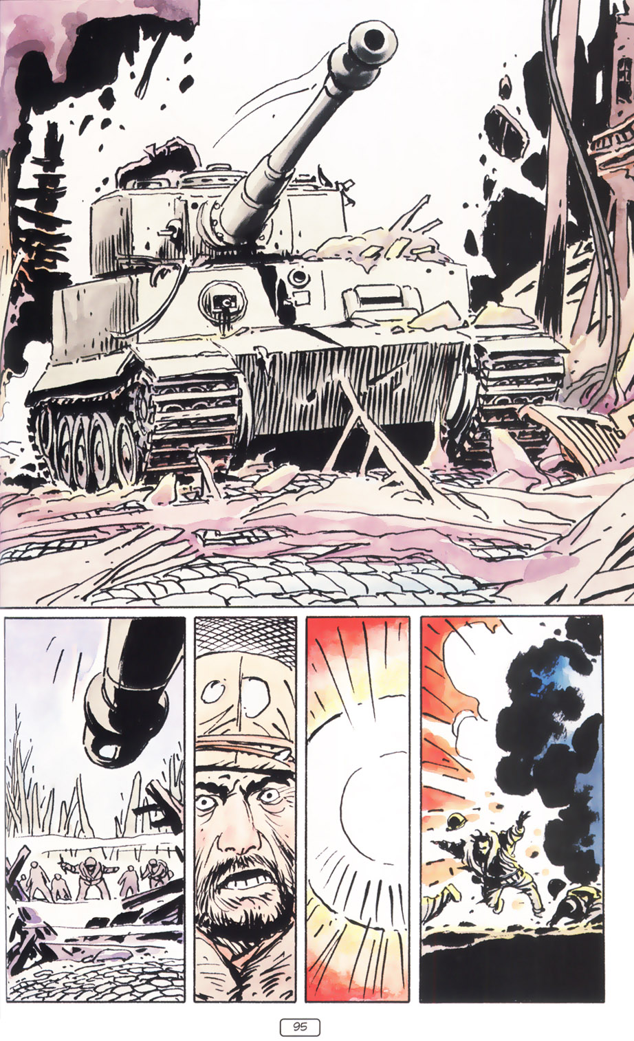 Read online Sgt. Rock: Between Hell & A Hard Place comic -  Issue # TPB - 101