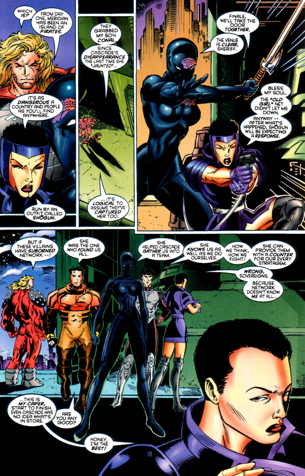 Read online Sovereign Seven comic -  Issue #17 - 17