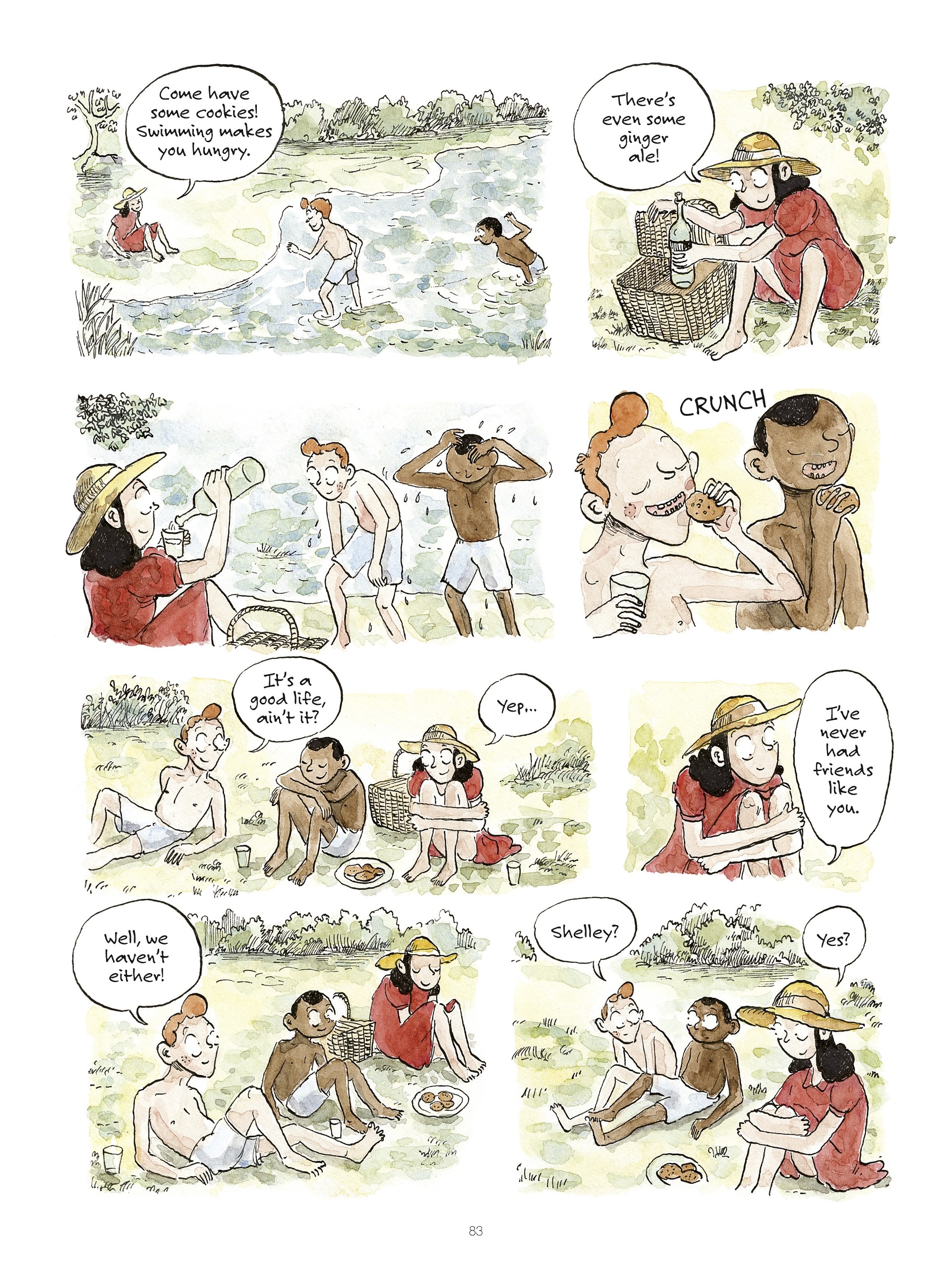 Read online Swamp: A Summer in the Bayou comic -  Issue # TPB (Part 1) - 85