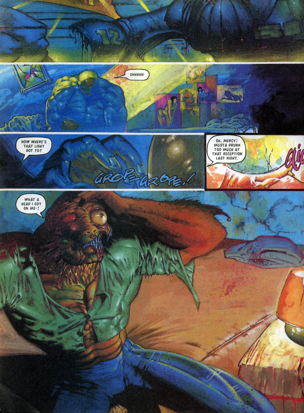 Read online Judge Dredd: The Megazine (vol. 2) comic -  Issue #72 - 4