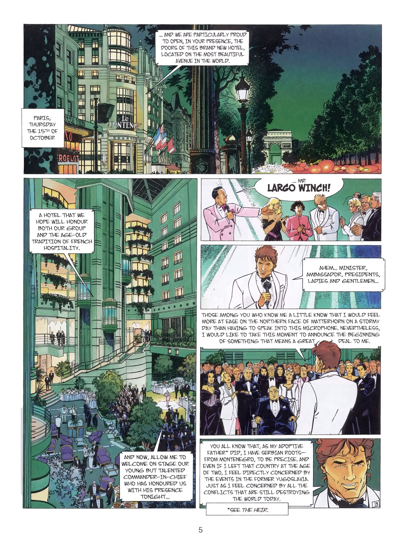 Read online Largo Winch comic -  Issue # TPB 3 - 6