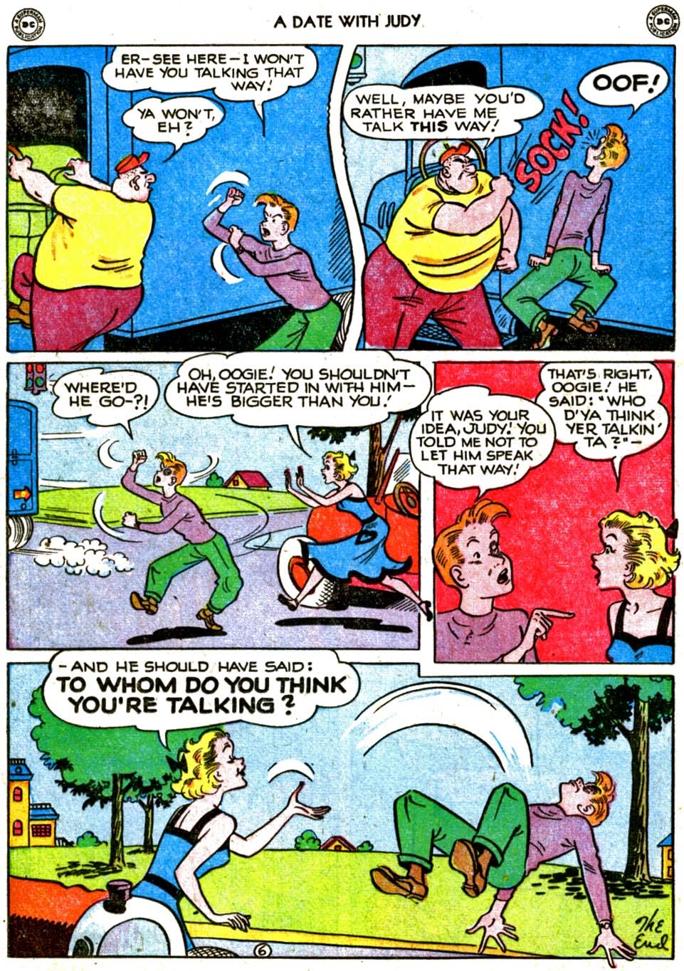 Read online A Date with Judy comic -  Issue #12 - 18