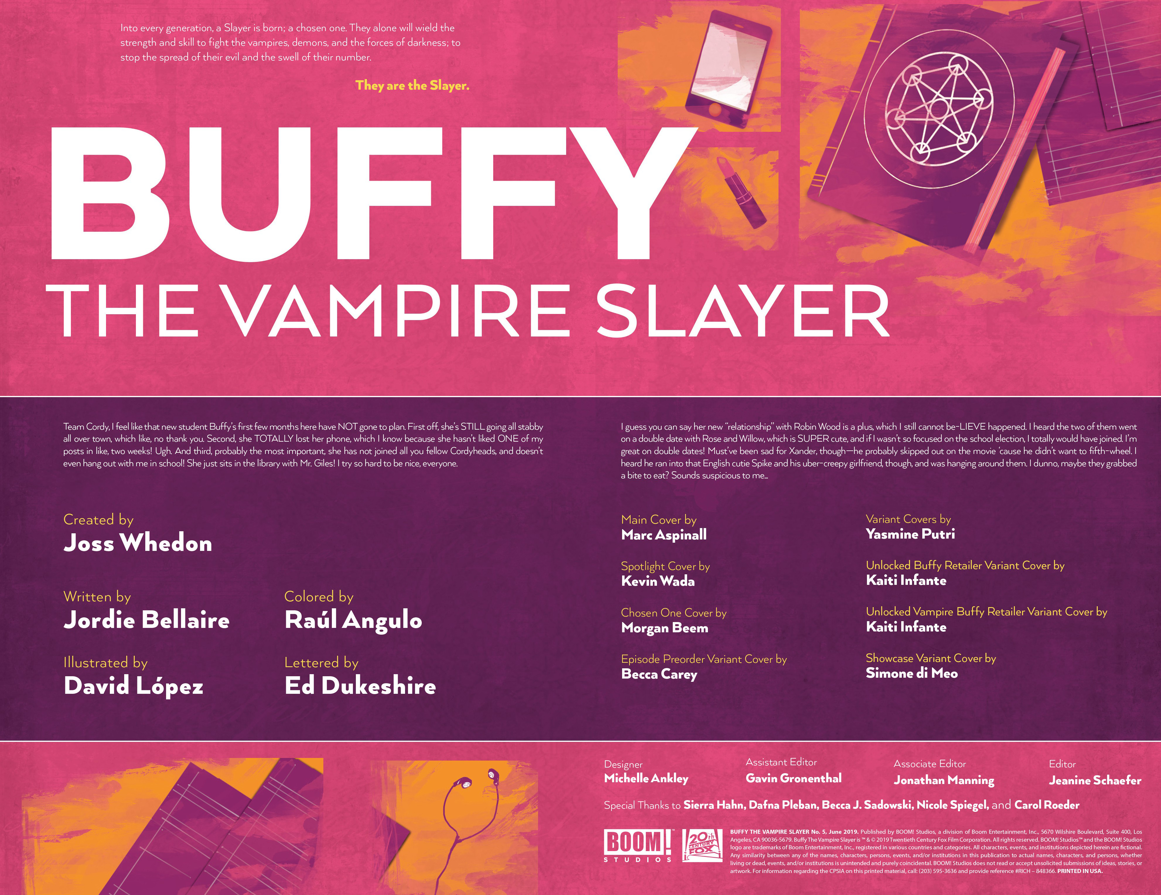 Read online Buffy the Vampire Slayer comic -  Issue #5 - 7