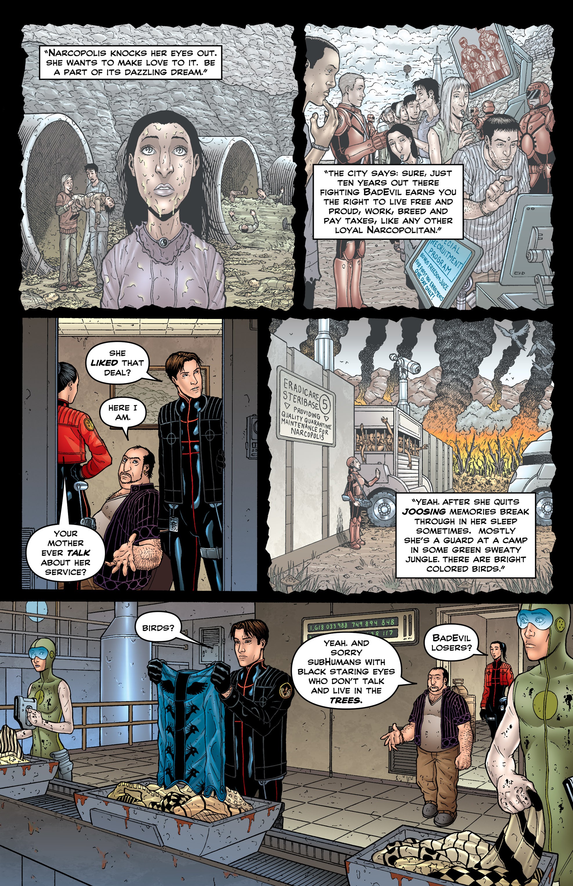 Read online Jamie Delano's Narcopolis comic -  Issue #3 - 7