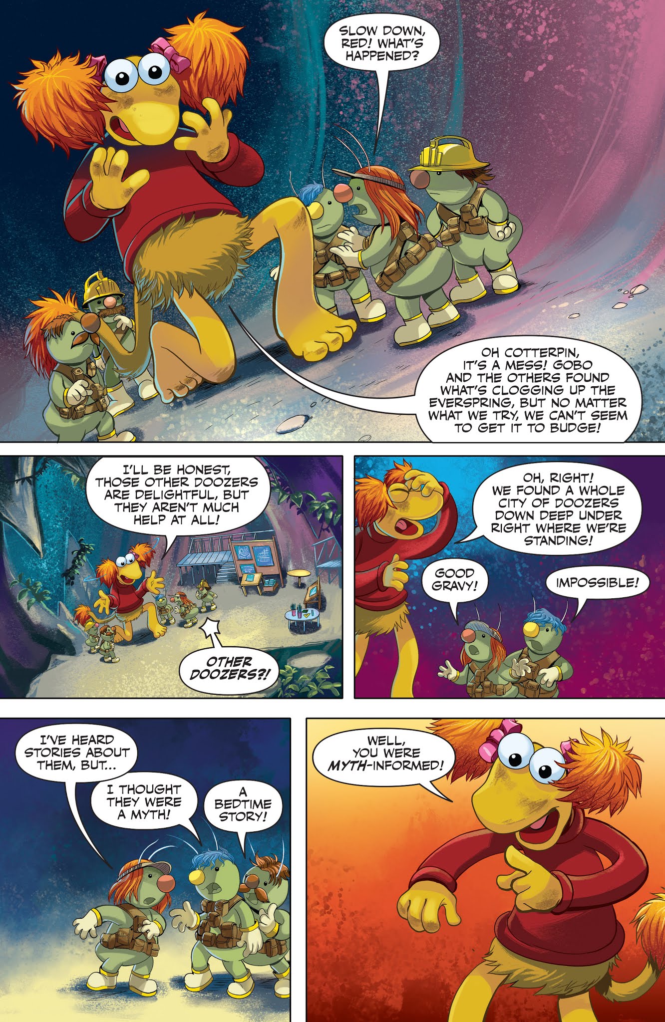 Read online Jim Henson's Fraggle Rock: Journey to the Everspring comic -  Issue #4 - 3