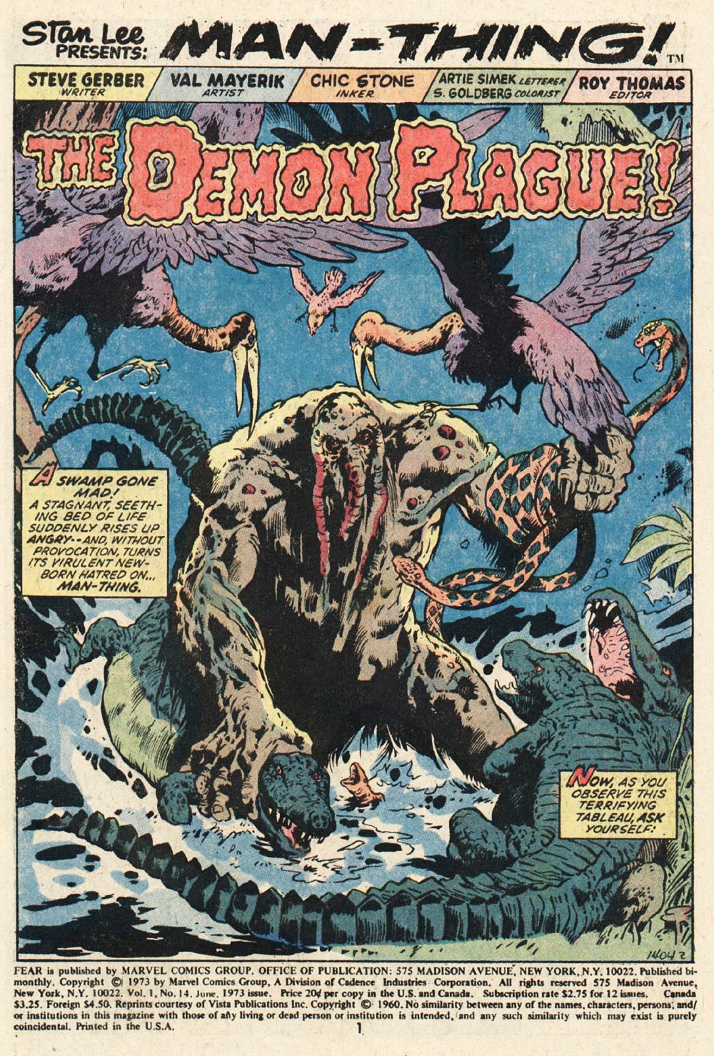 Read online Fear comic -  Issue #14 - 2