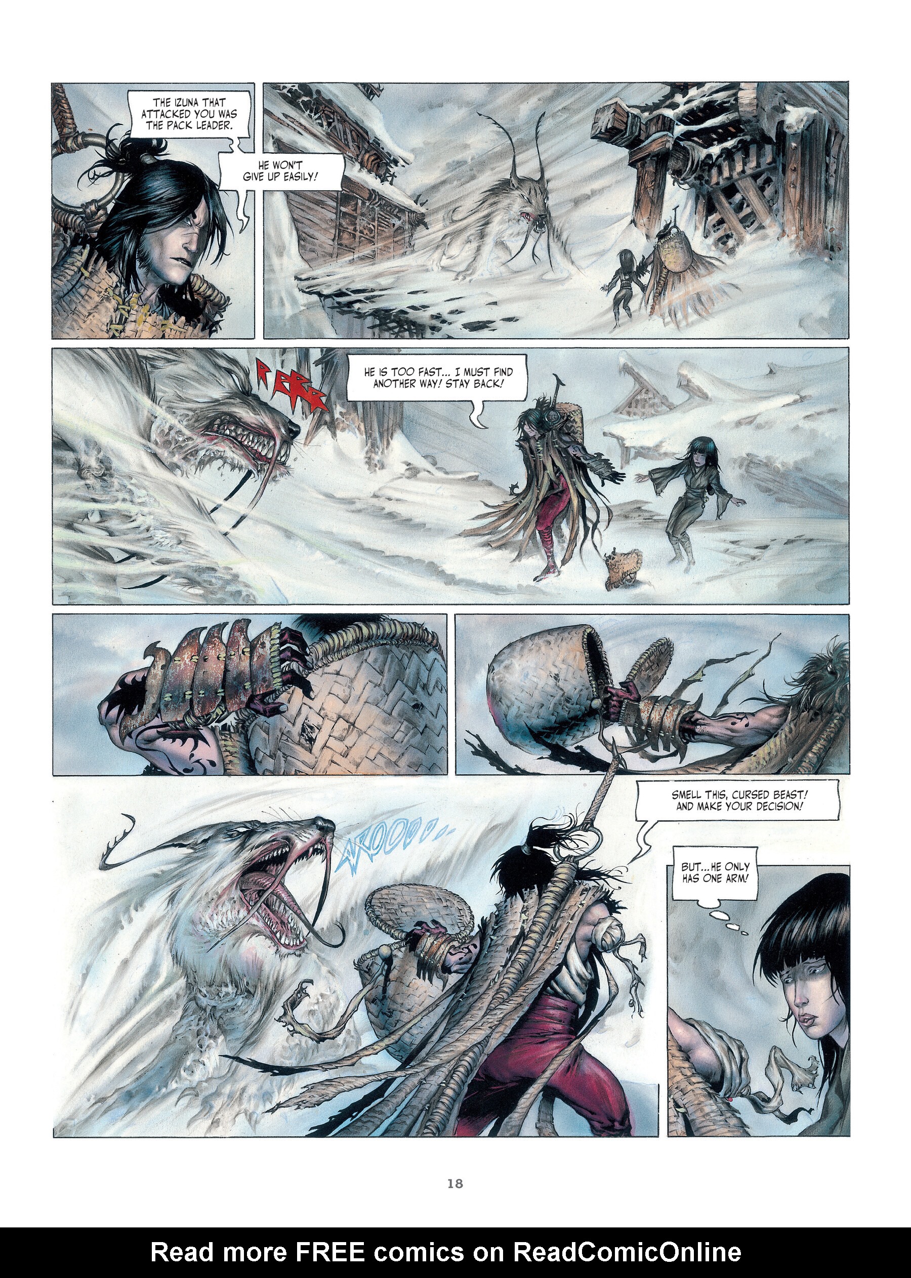 Read online Legends of the Pierced Veil: The Scarlet Blades comic -  Issue # TPB (Part 1) - 18