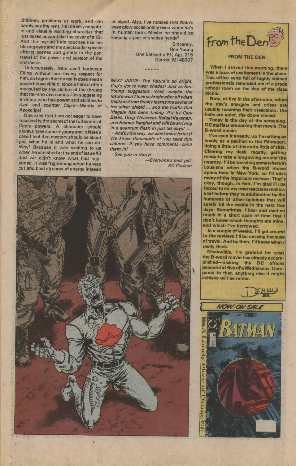 Read online Captain Atom (1987) comic -  Issue #34 - 25