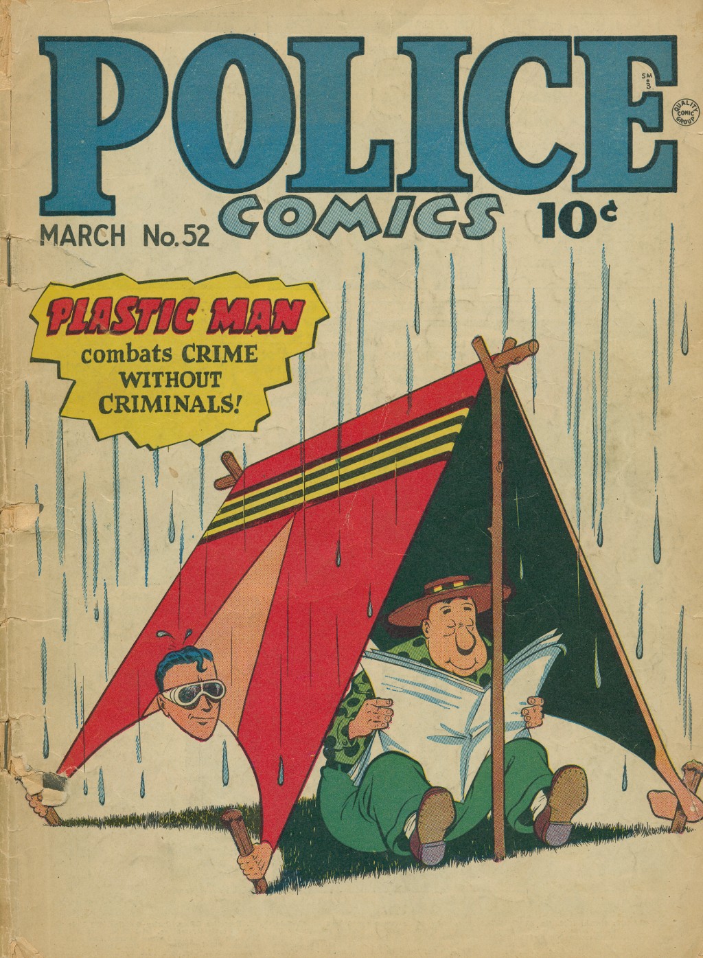 Read online Police Comics comic -  Issue #52 - 1